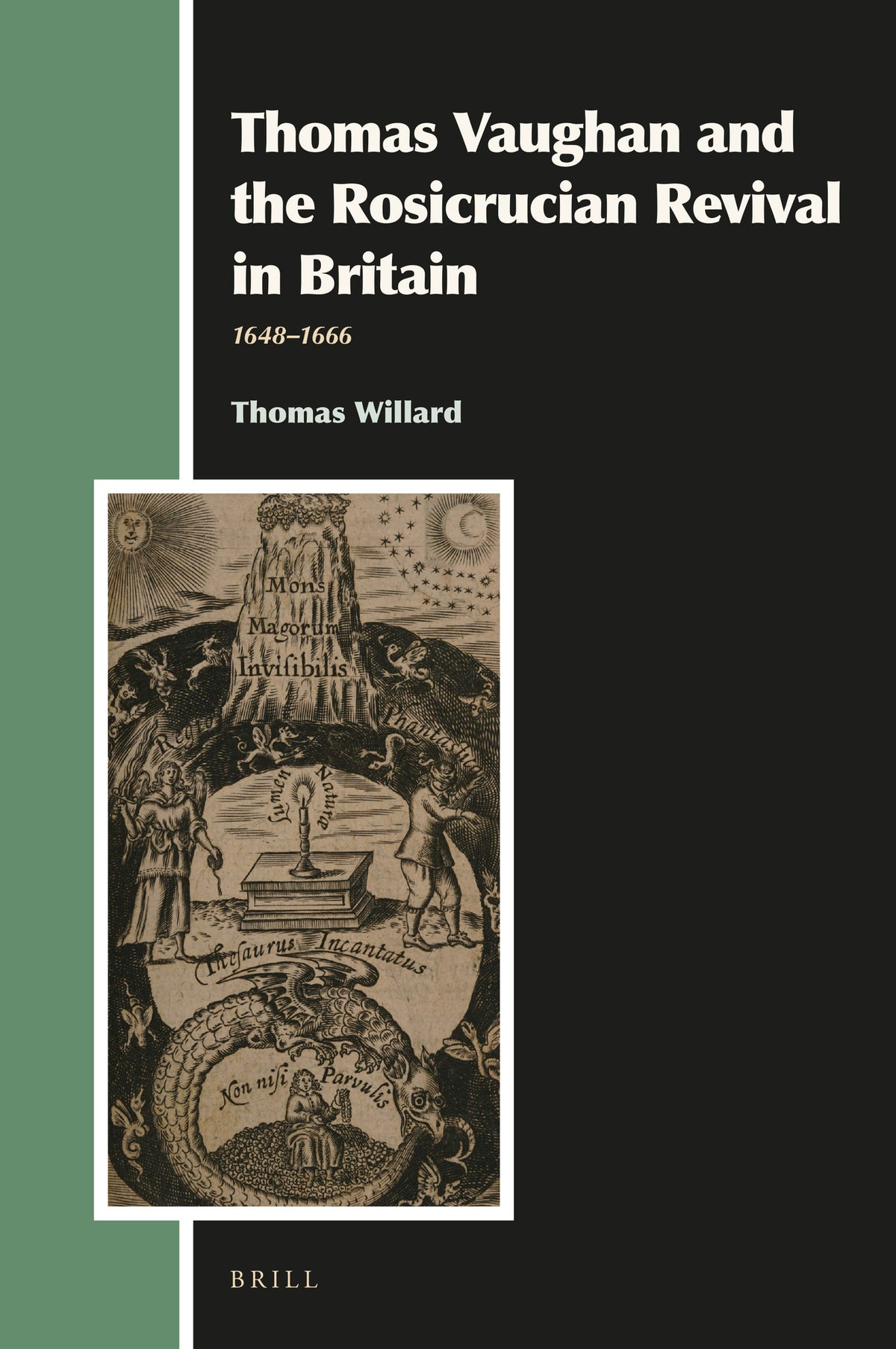 Cover image for Thomas Vaughan and the Rosicrucian Revival in Britain ISBN 9789004519725