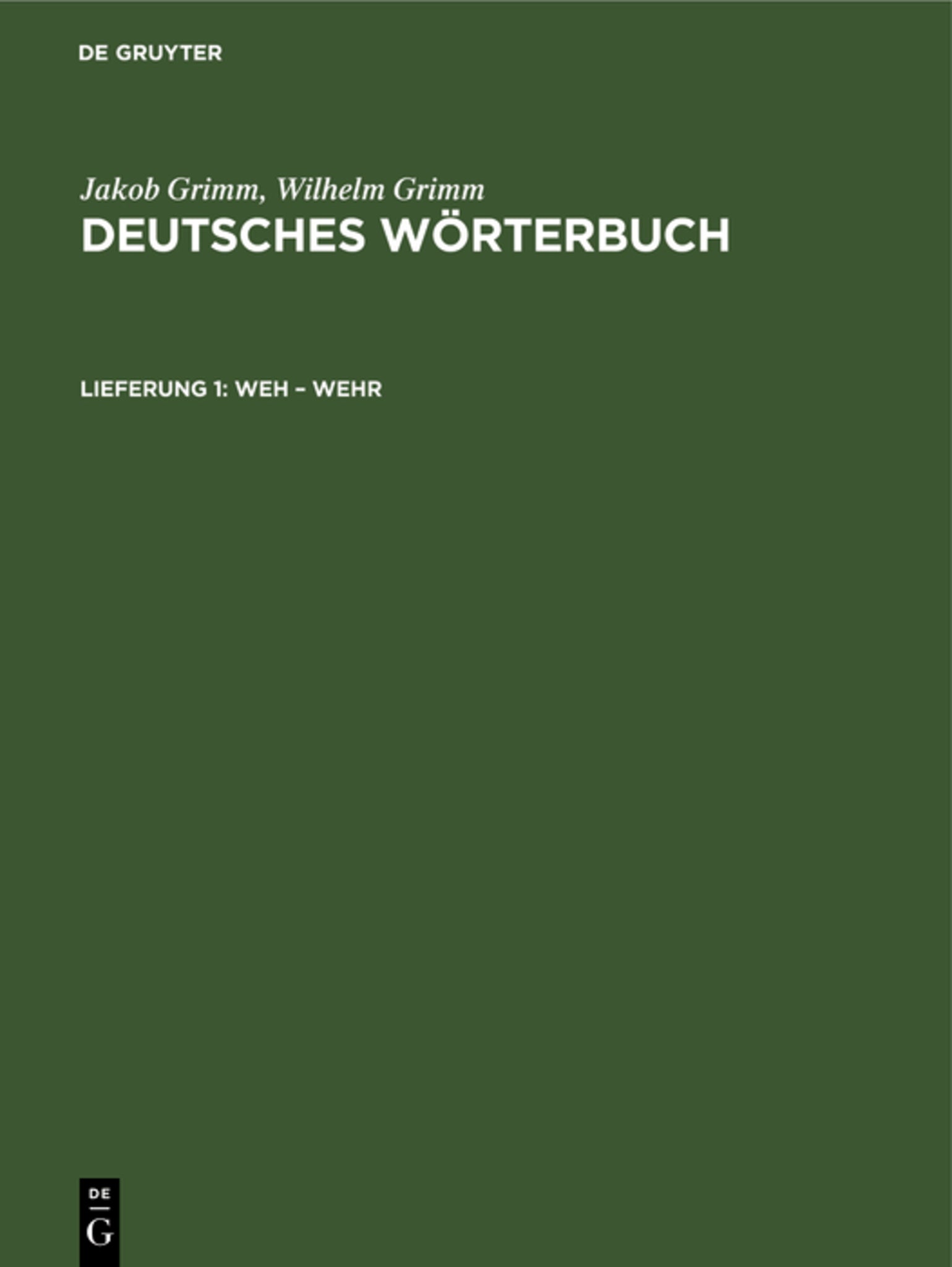 Weh – Wehr