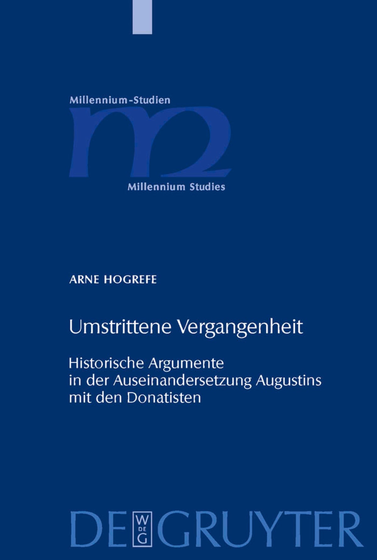 Cover image for Umstrittene Vergangenheit ISBN 9783110203639