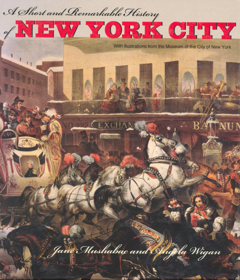 Cover image for A Short and Remarkable History of New York City ISBN 9780823219858