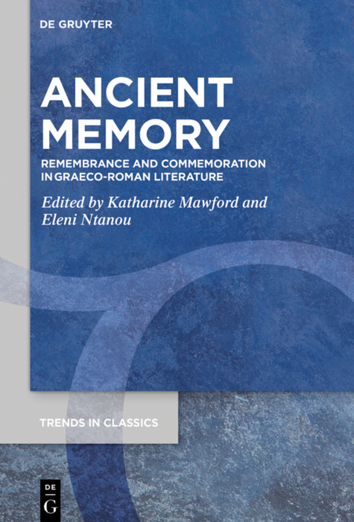 Cover image for Ancient Memory ISBN 9783110728712