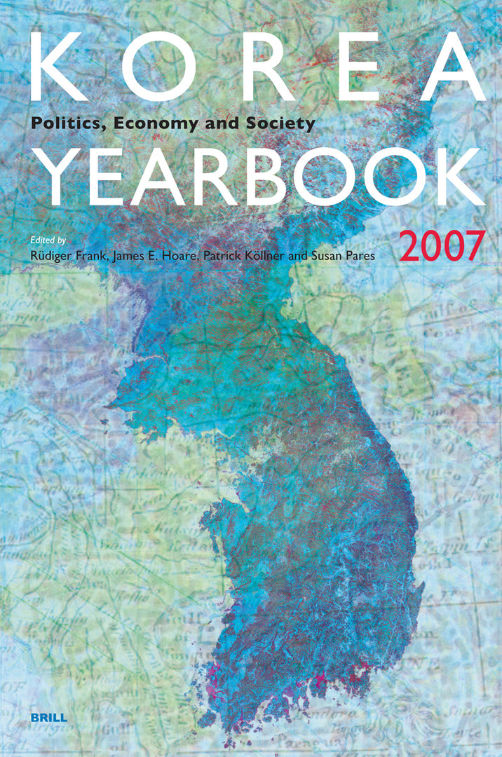 Cover image for Korea Yearbook (2007) ISBN 9789004164406