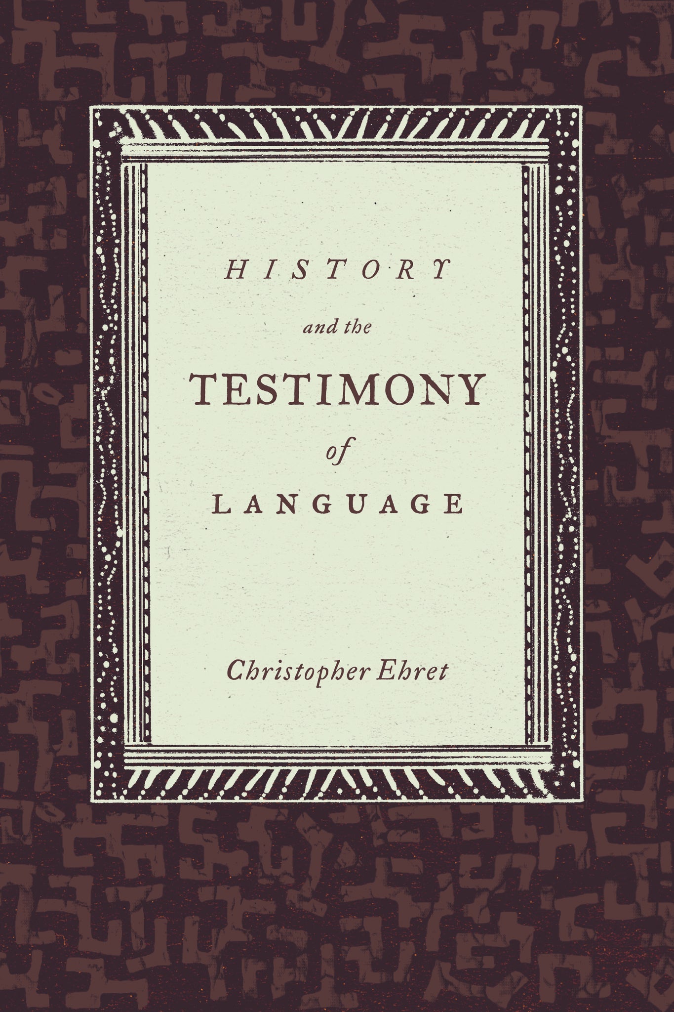 Cover image for History and the Testimony of Language ISBN 9780520262058