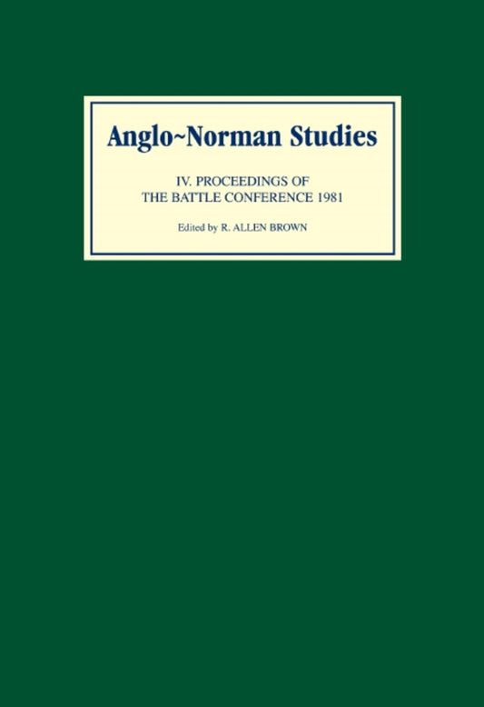 Anglo-Norman Studies IV