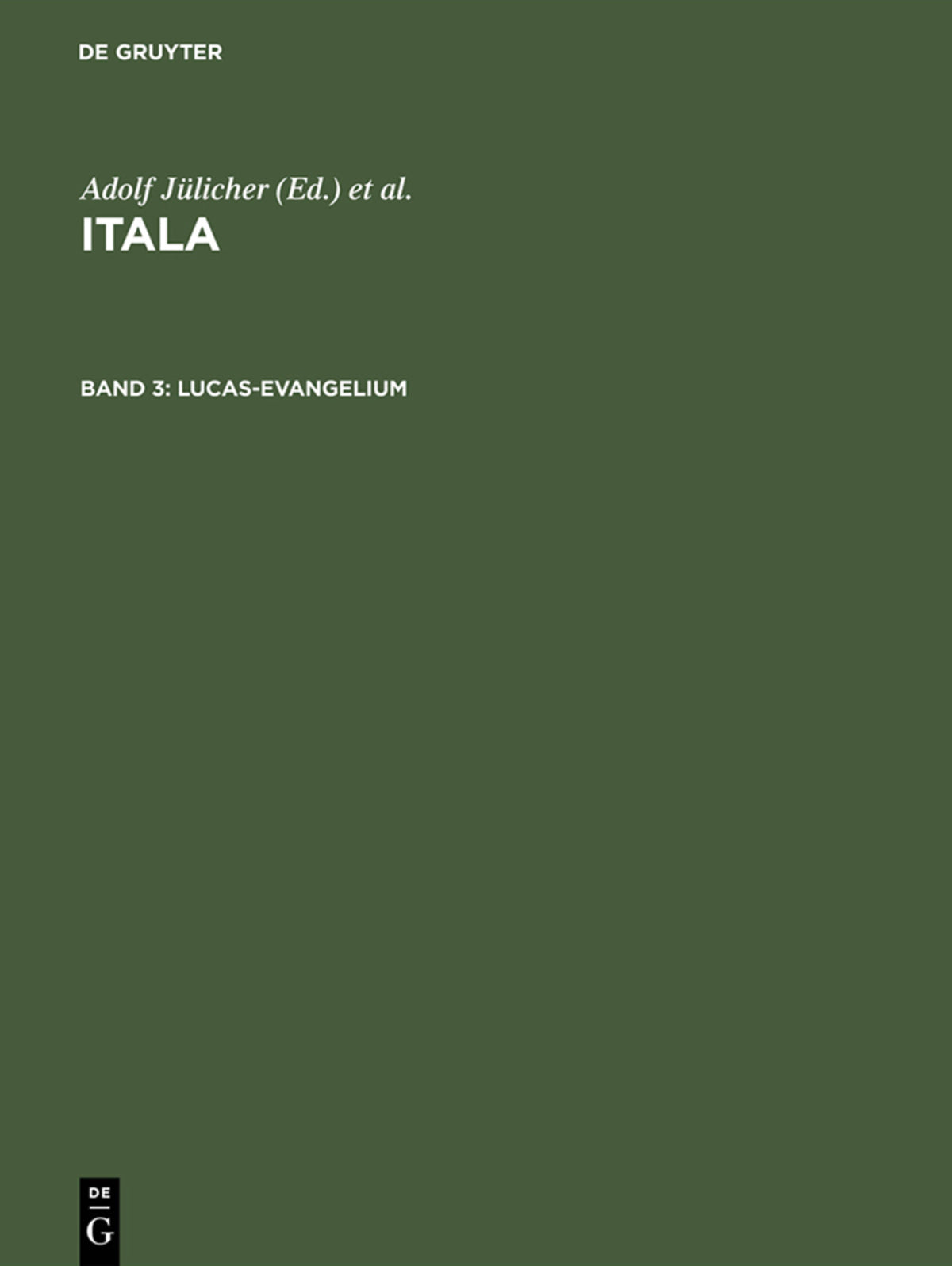 Lucas-Evangelium