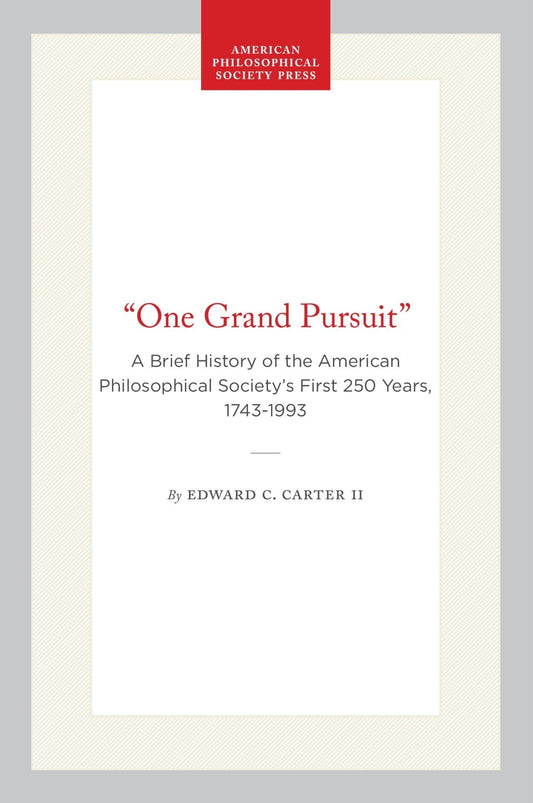 “One Grand Pursuit”