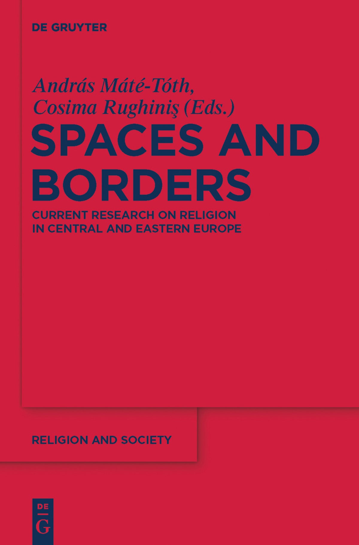Cover image for Spaces and Borders ISBN 9783110228137