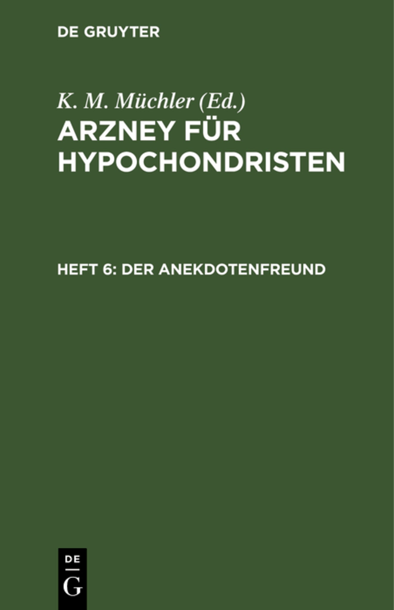 Der Anekdotenfreund