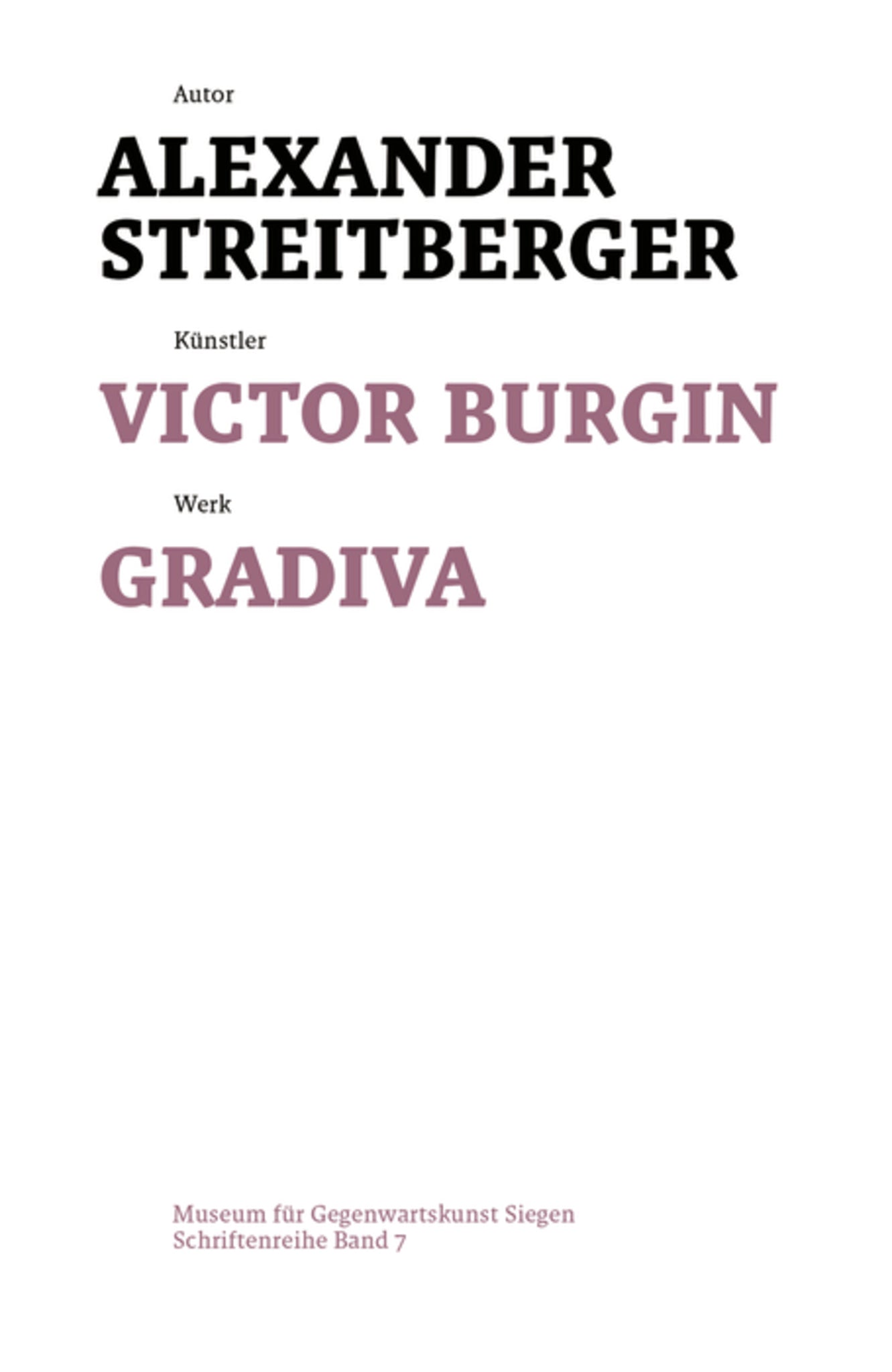 Victor Burgin
