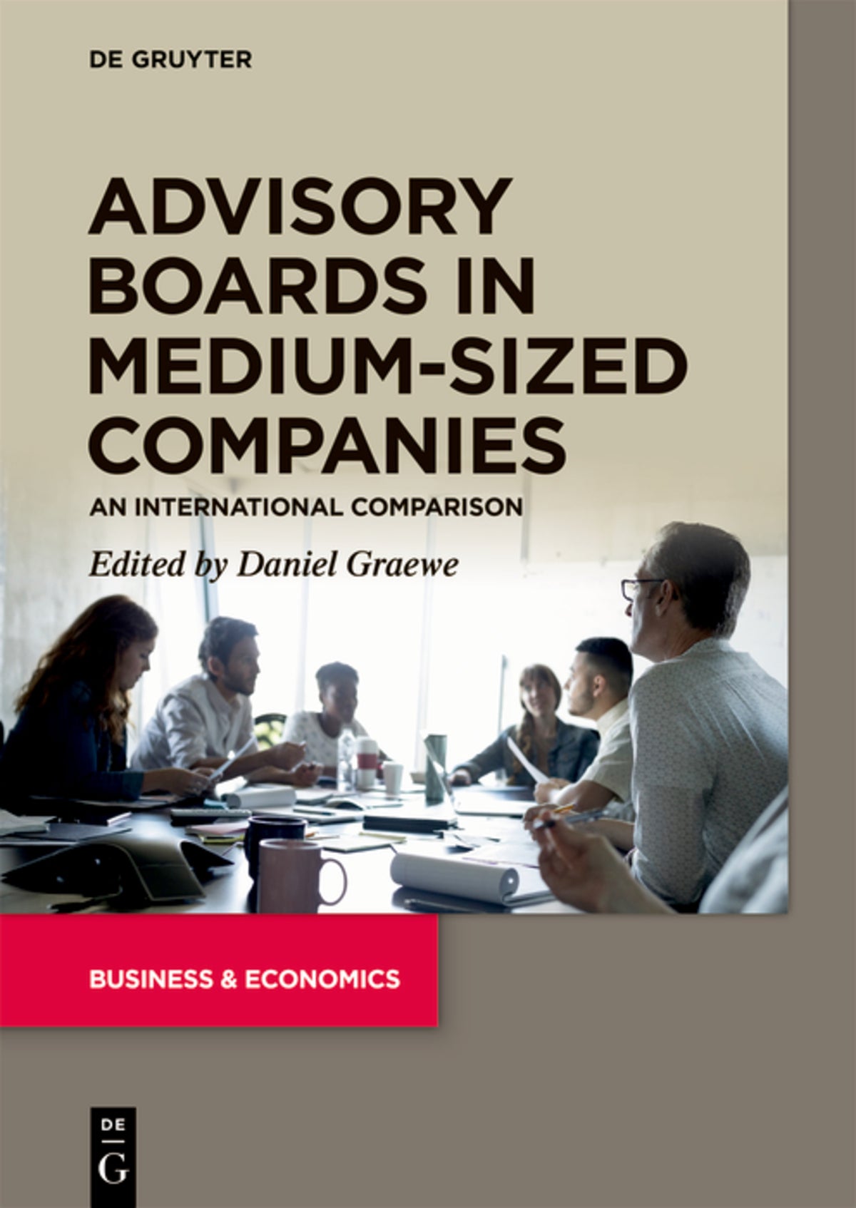Cover image for Advisory Boards in Medium-Sized Companies ISBN 9783110665512