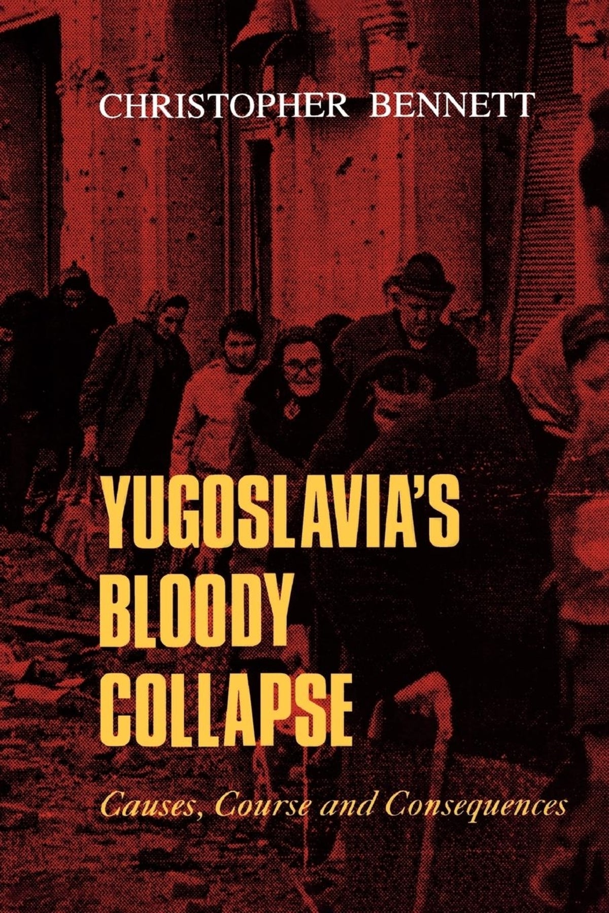 Cover image for Yugoslavia's Bloody Collapse ISBN 9780814712887