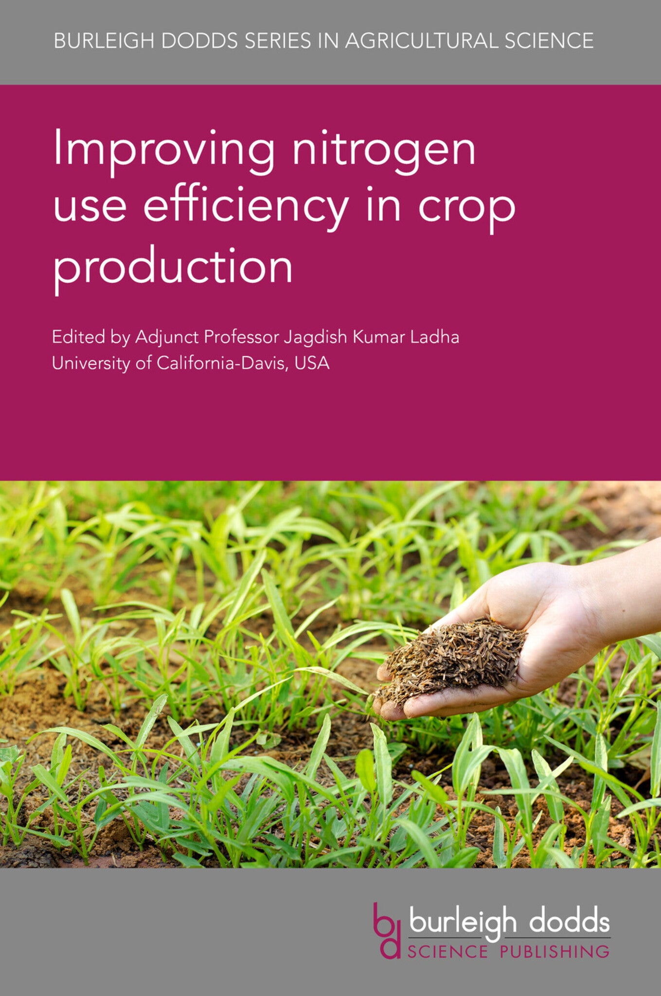 Cover image for Improving nitrogen use efficiency in crop production ISBN 9781801464727