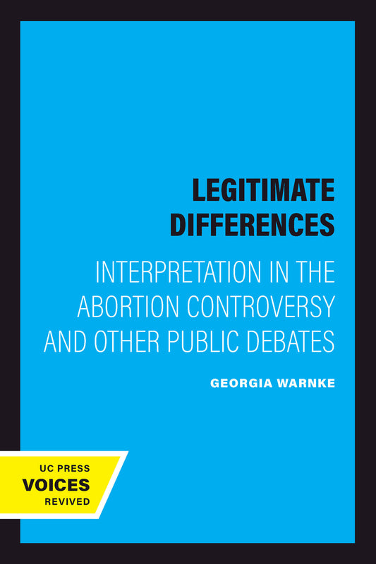 Legitimate Differences