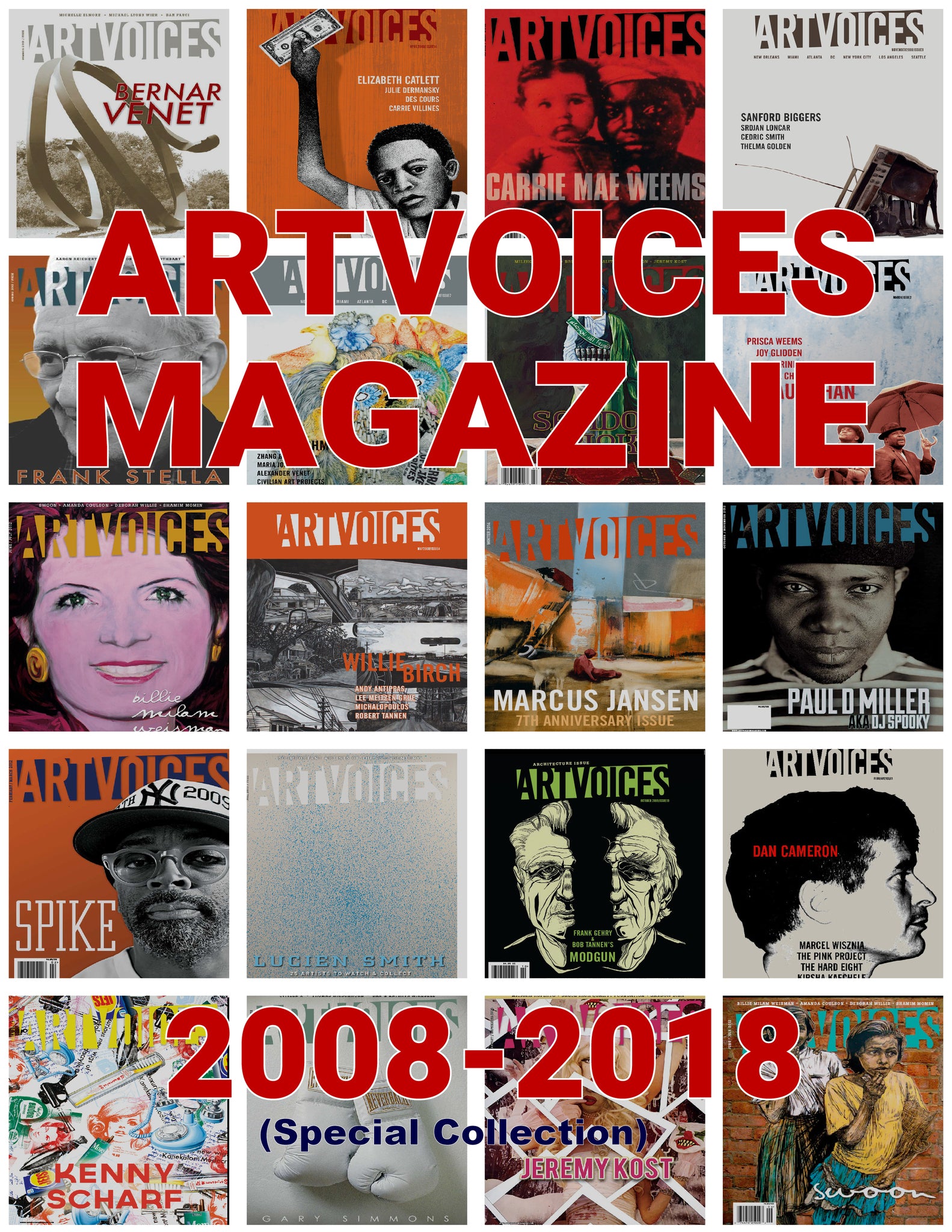 Cover image for Artvoices Magazine 2008-2018 ISBN 9798986841373