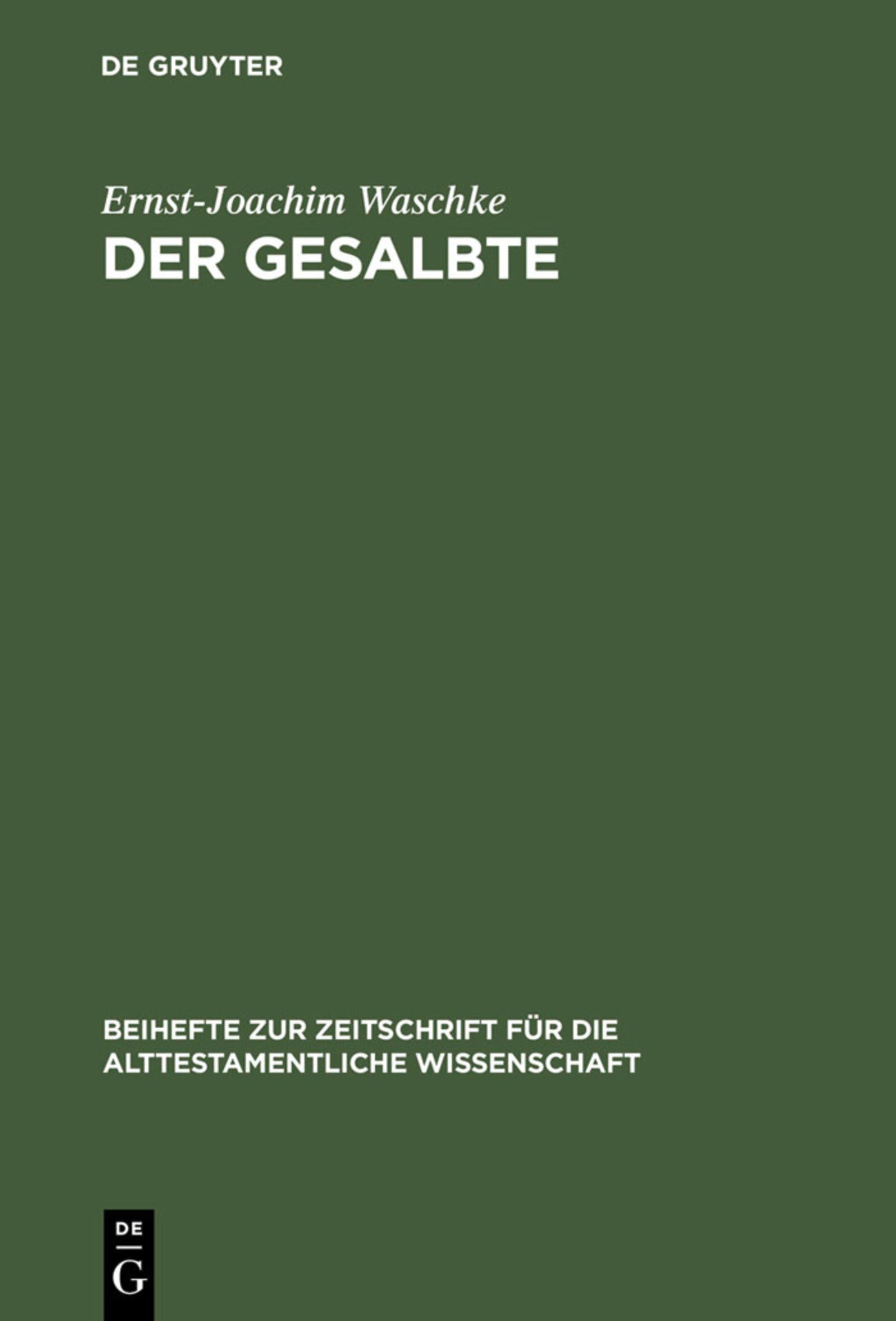 Der Gesalbte