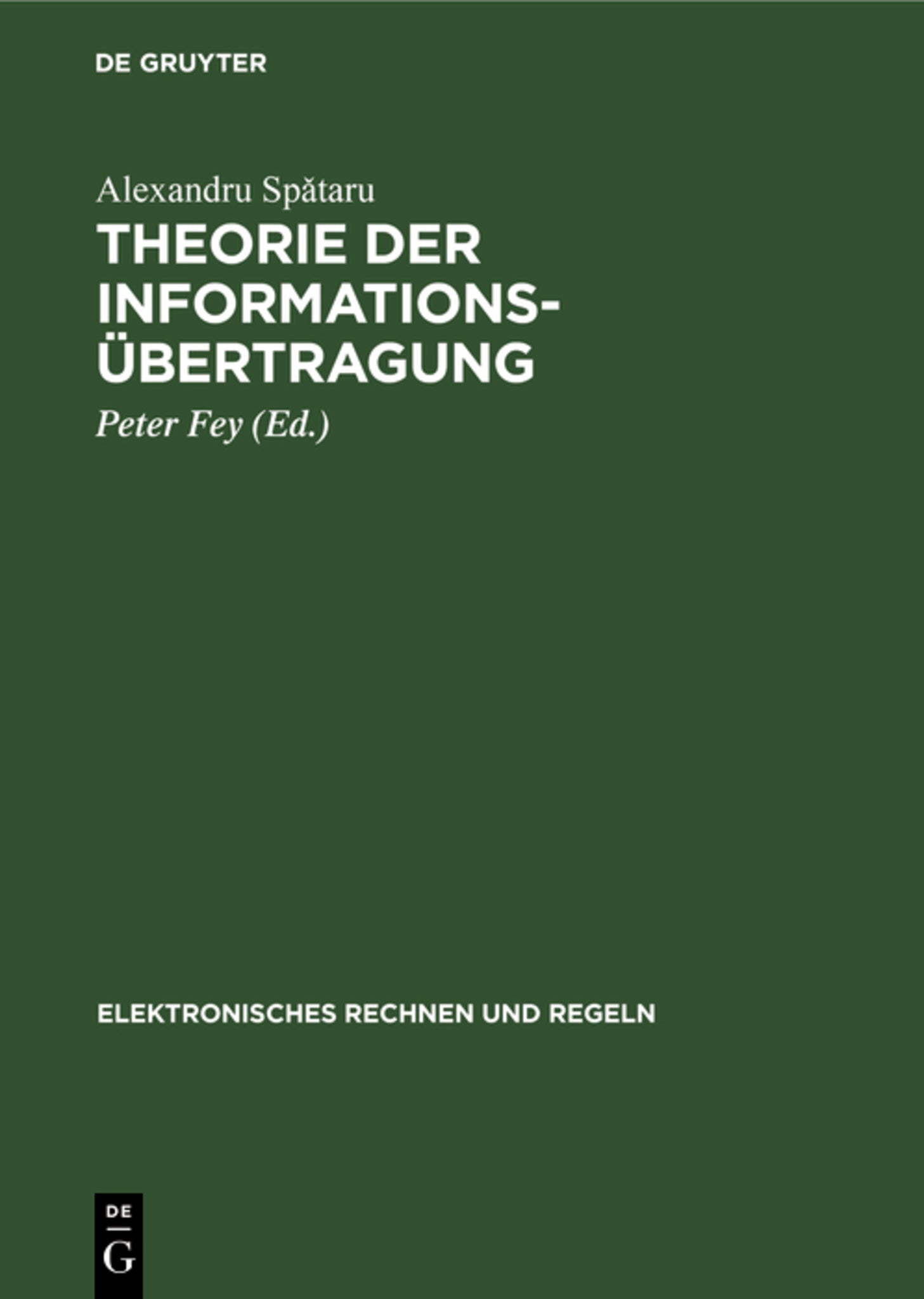 Theorie der Informationsübertragung