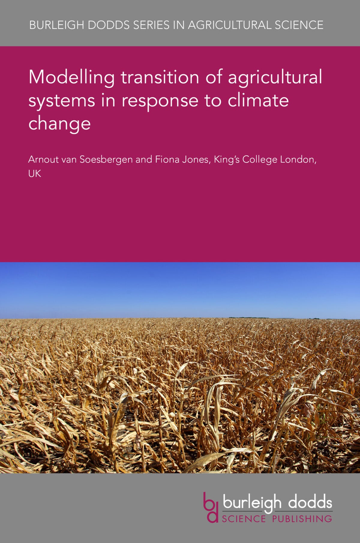 Modelling transition of agricultural systems in response to climate change