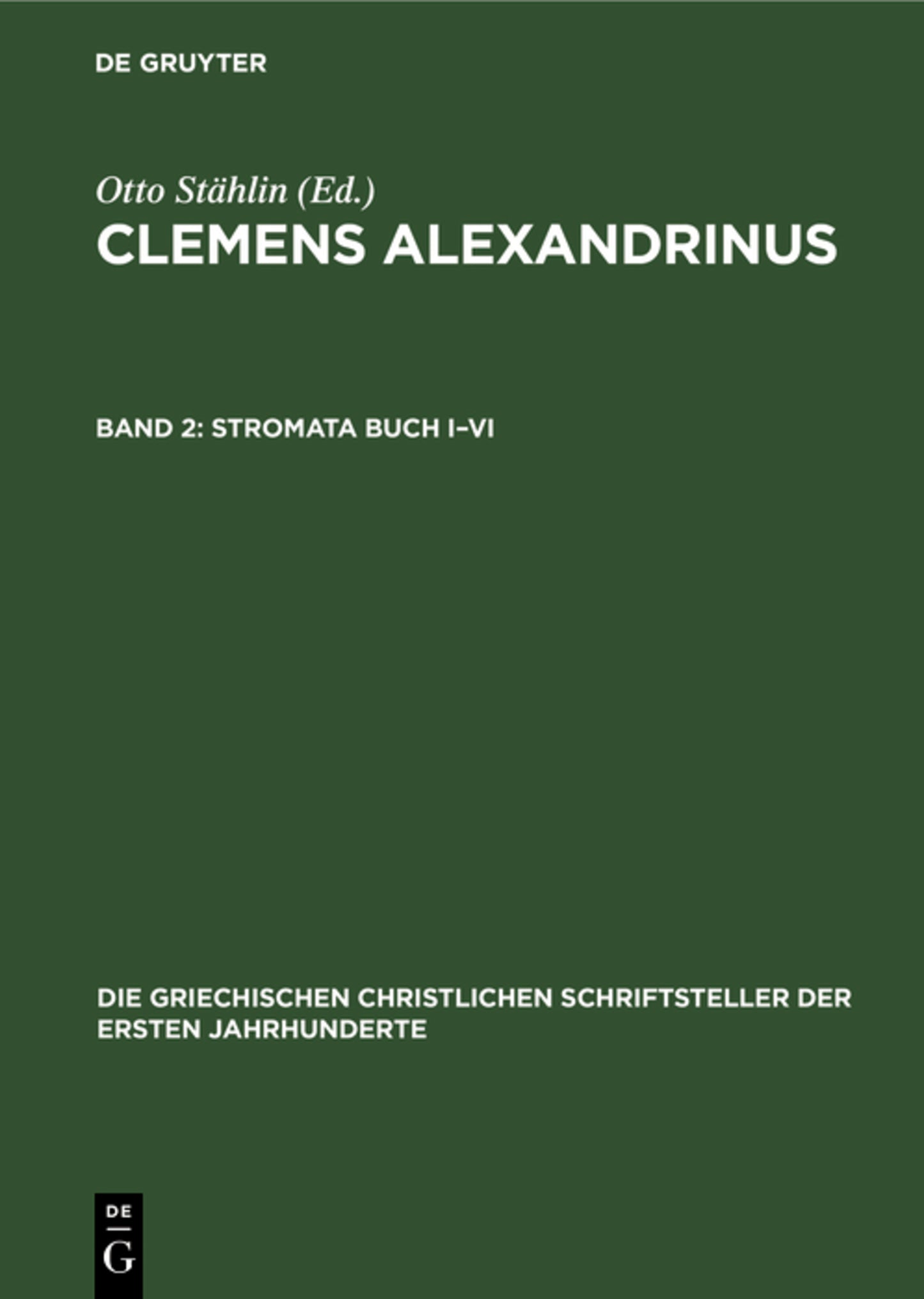 Stromata Buch I–VI