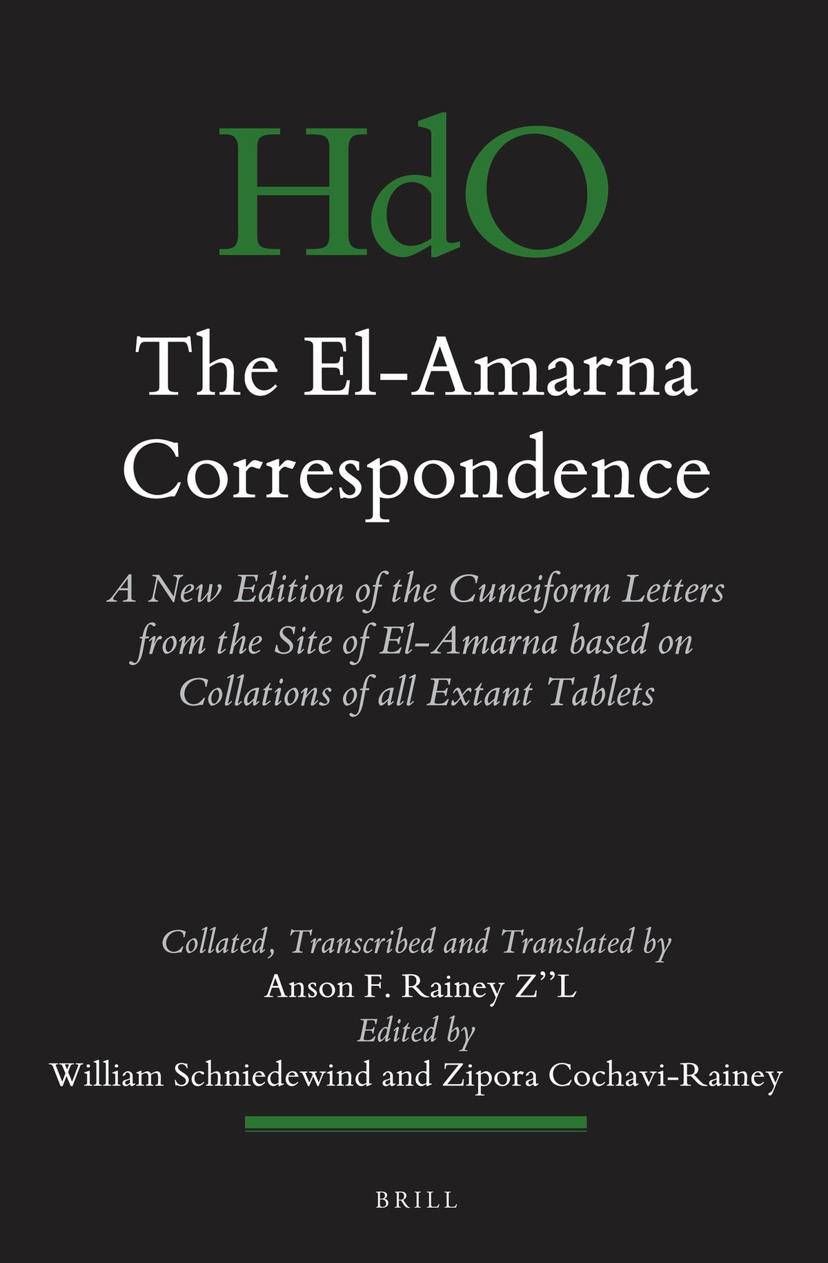 Cover image for The El-Amarna Correspondence (2 vol. set) ISBN 9789004281455