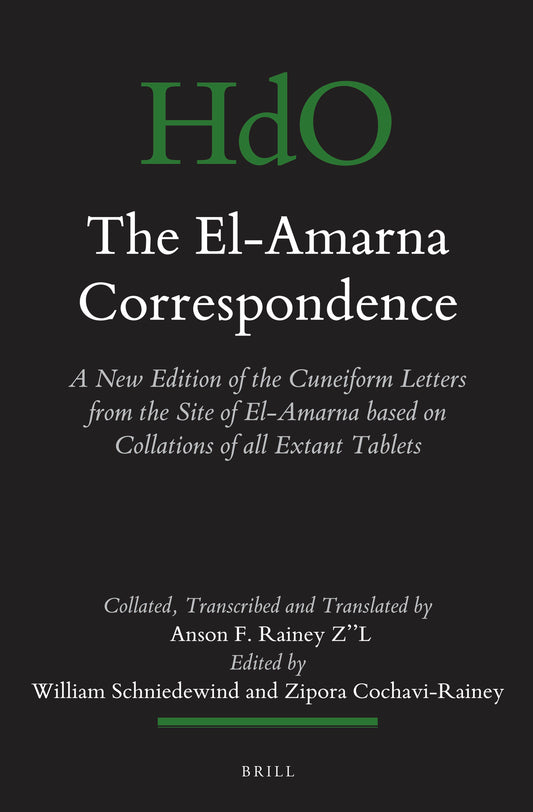 The El-Amarna Correspondence (2 vol. set)