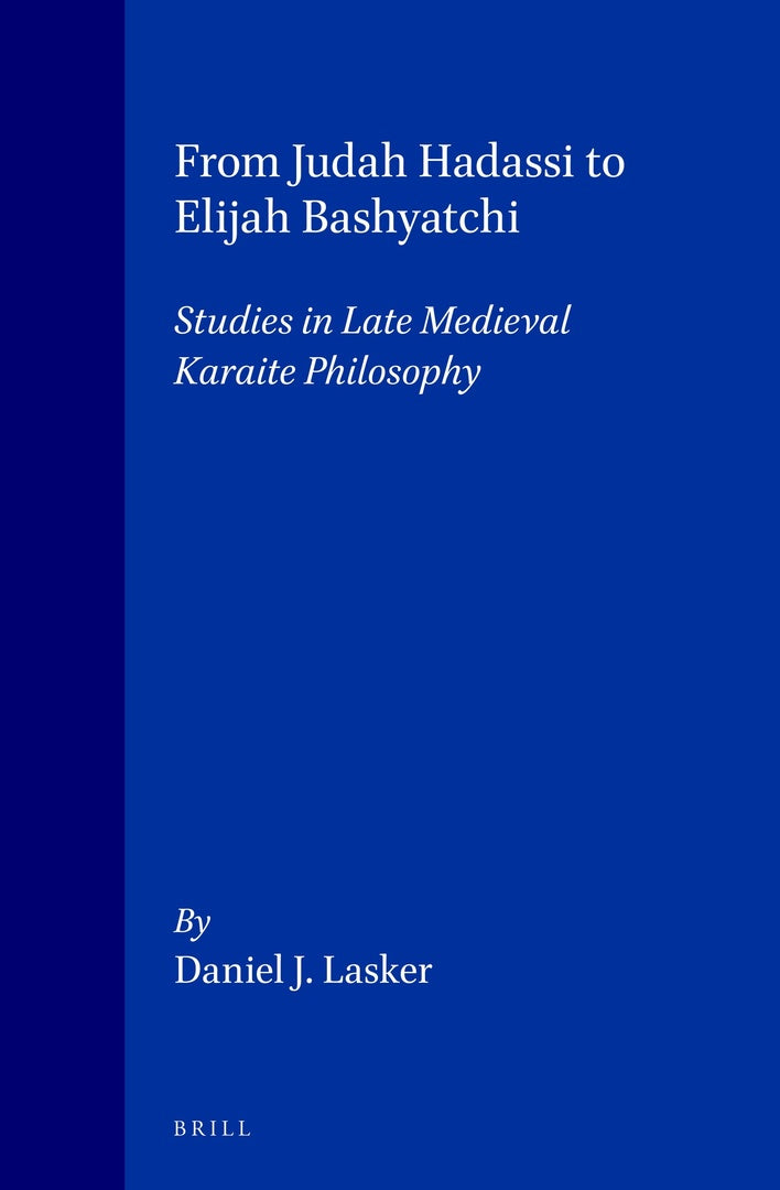 From Judah Hadassi to Elijah Bashyatchi