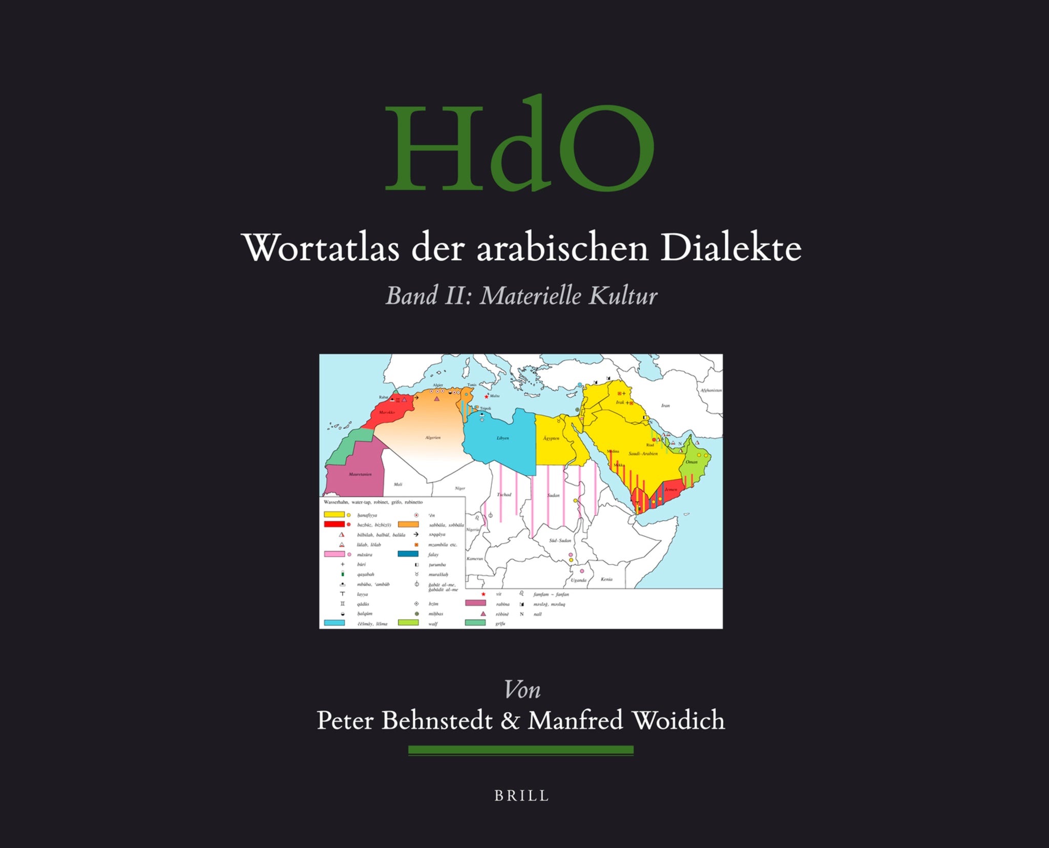 Cover image for Wortatlas der arabischen Dialekte ISBN 9789004211568