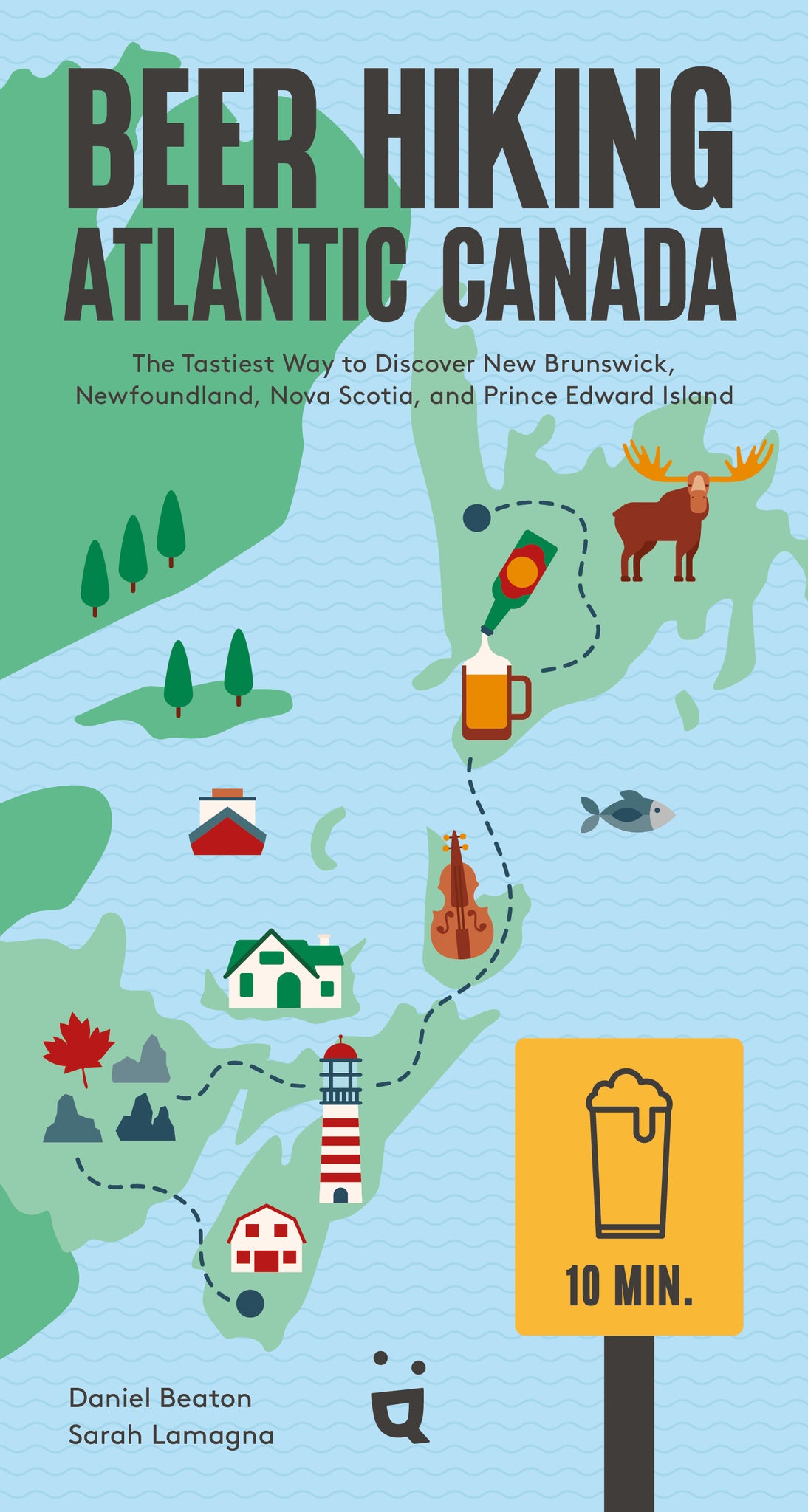 Cover image for Beer Hiking Atlantic Canada ISBN 9783039641253