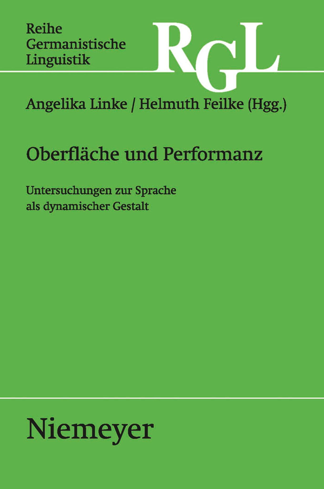 Oberfläche und Performanz