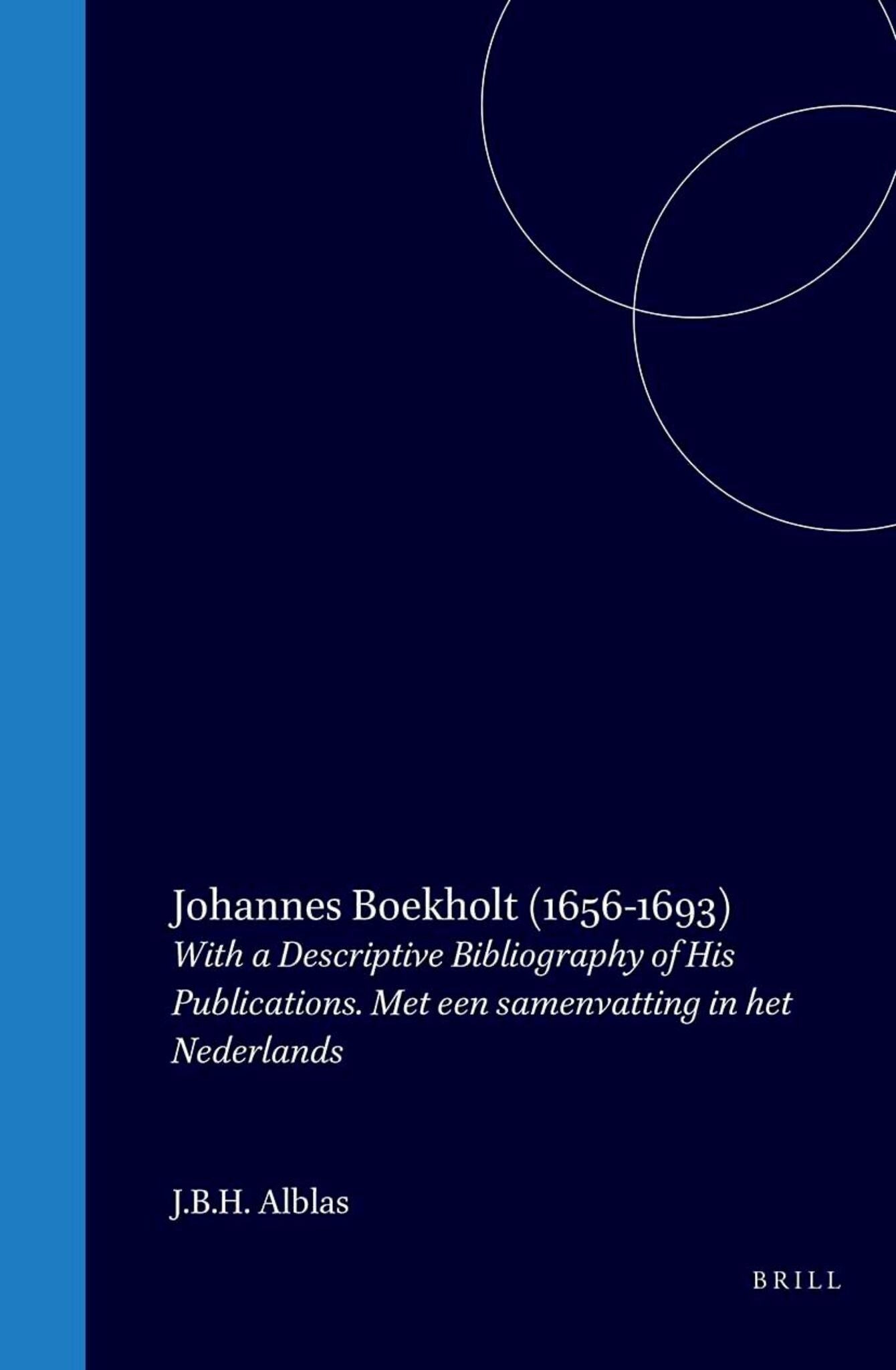 Johannes Boekholt (1656-1693)