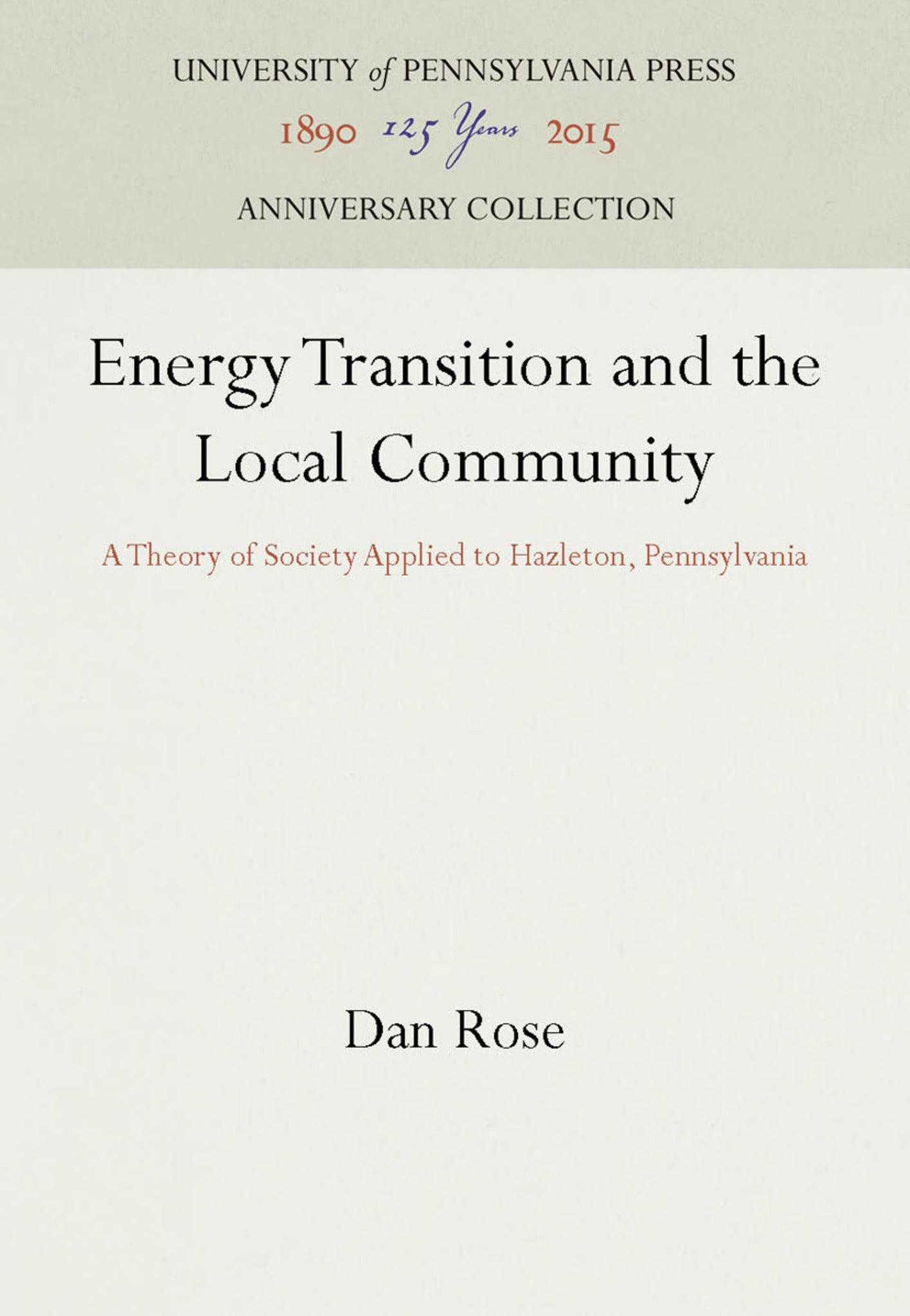 Energy Transition and the Local Community
