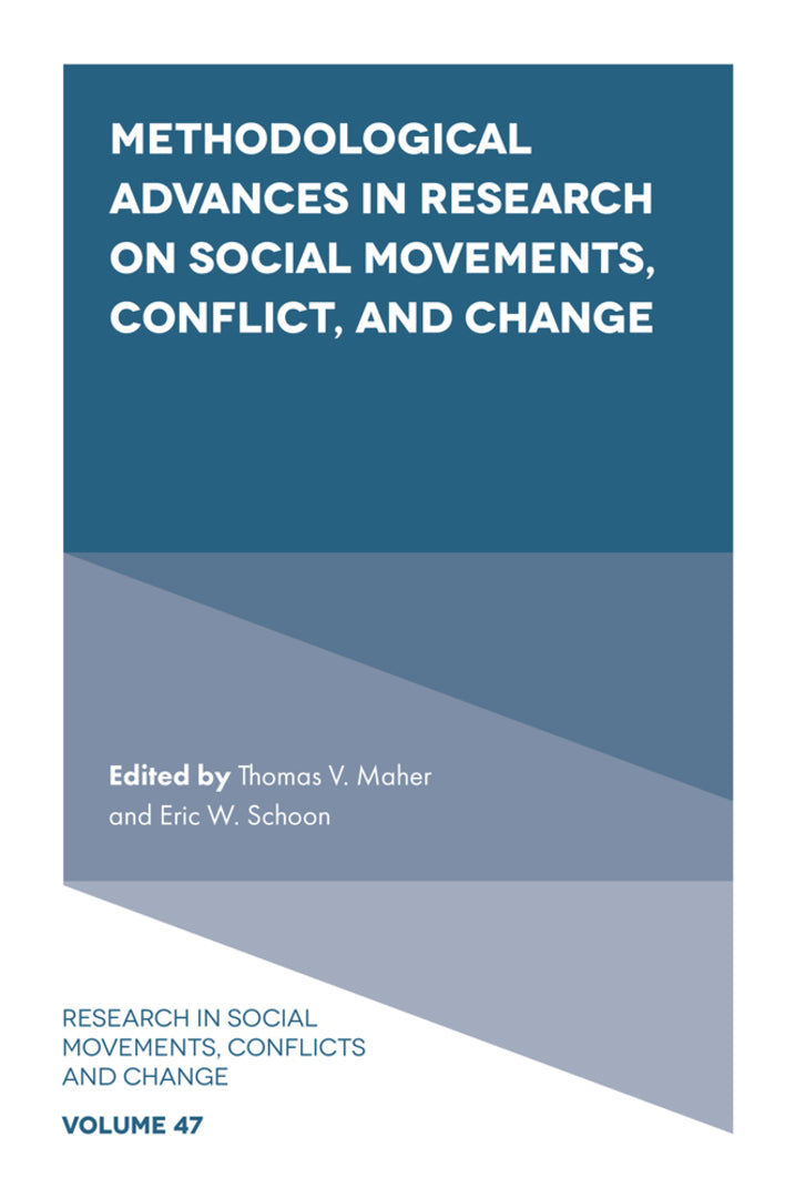Cover image for Methodological Advances in Research on Social Movements, Conflict, and Change ISBN 9781801178877