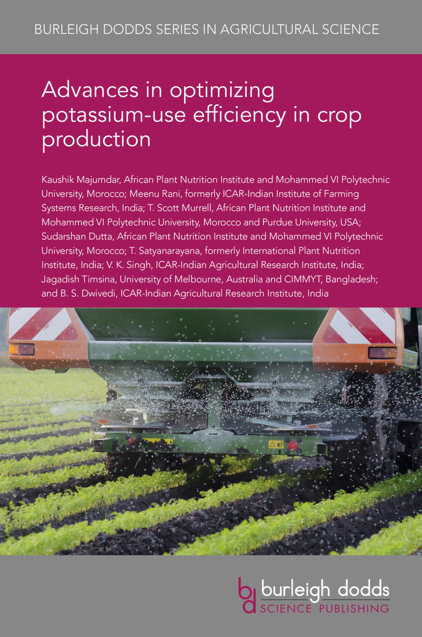 Cover image for Advances in optimizing potassium-use efficiency in crop production ISBN 9781786766557