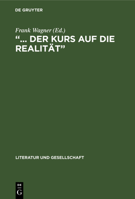 „... der Kurs auf die Realität“