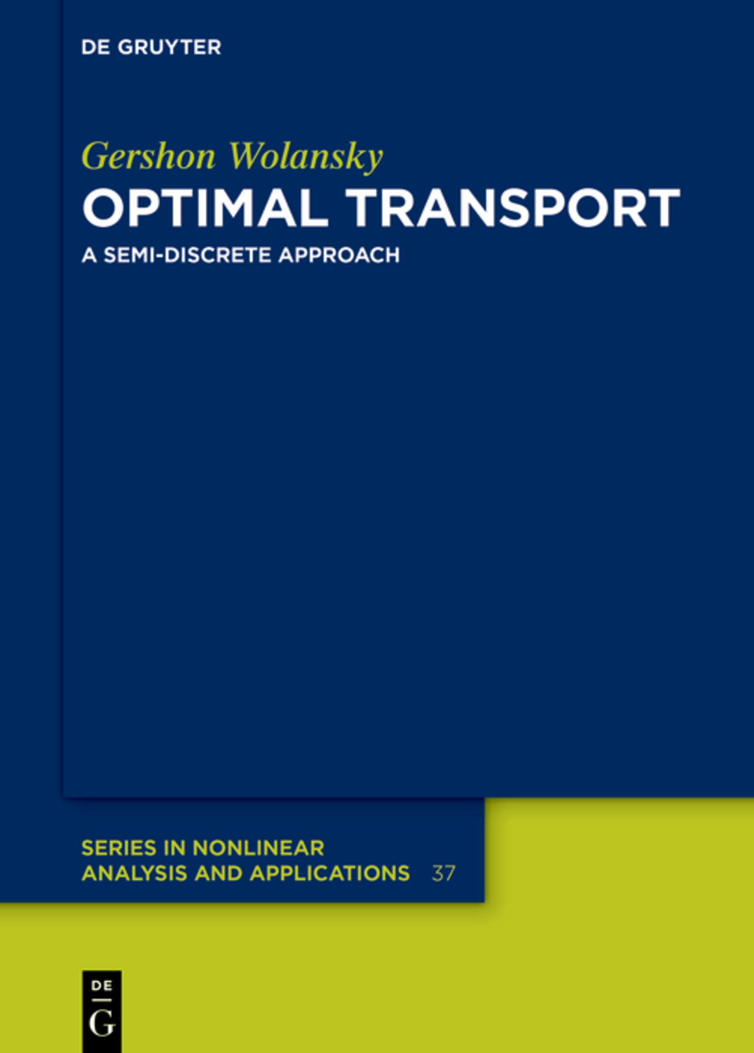 Optimal Transport