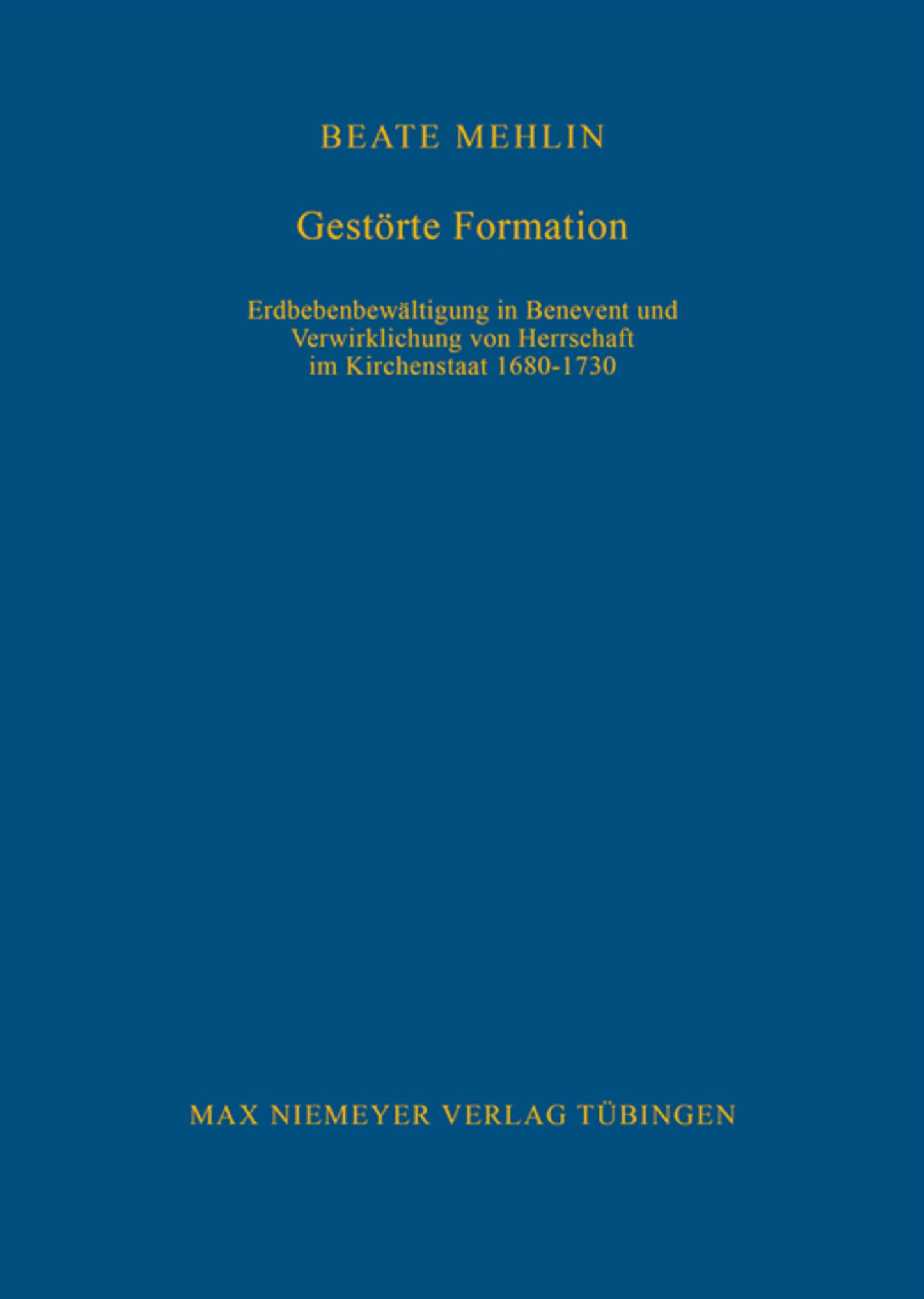 Gestörte Formation