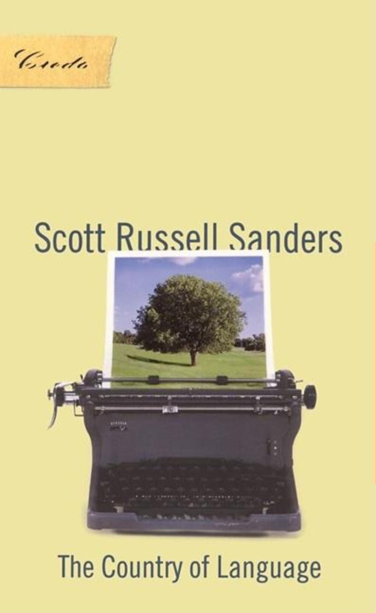 Cover image for The Country of Language ISBN 9781571312303