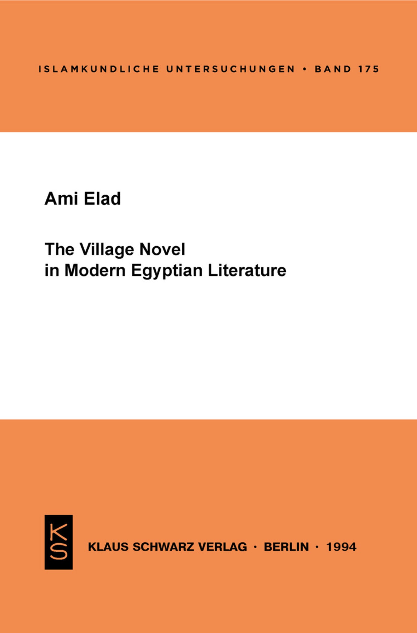 The Village Novel in Modern Egyptian Literature