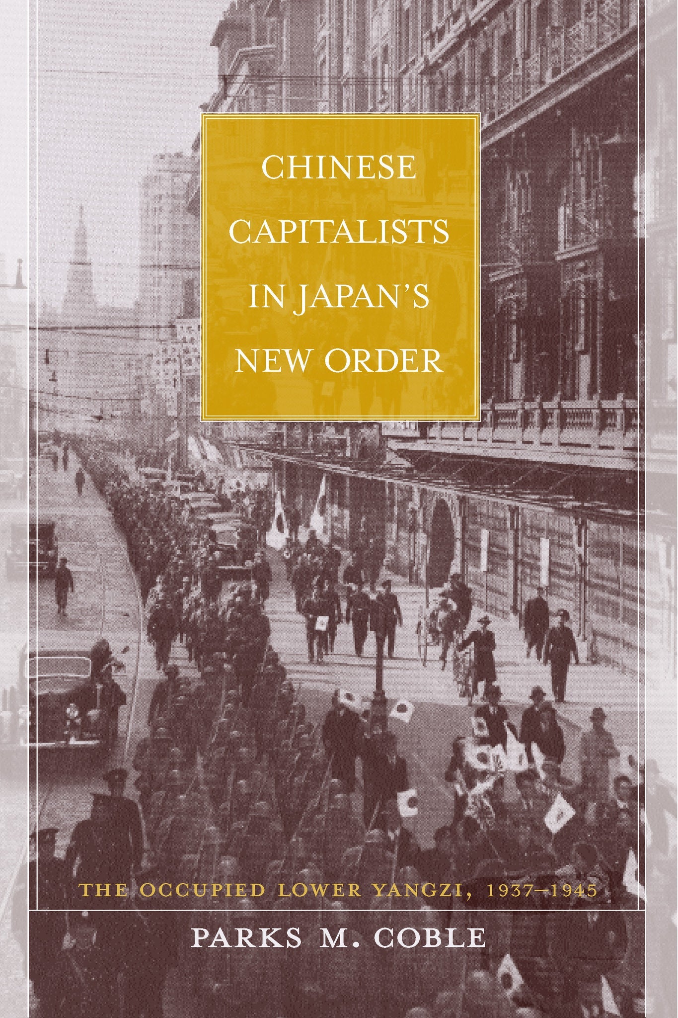Cover image for Chinese Capitalists in Japan’s New Order ISBN 9780520928299