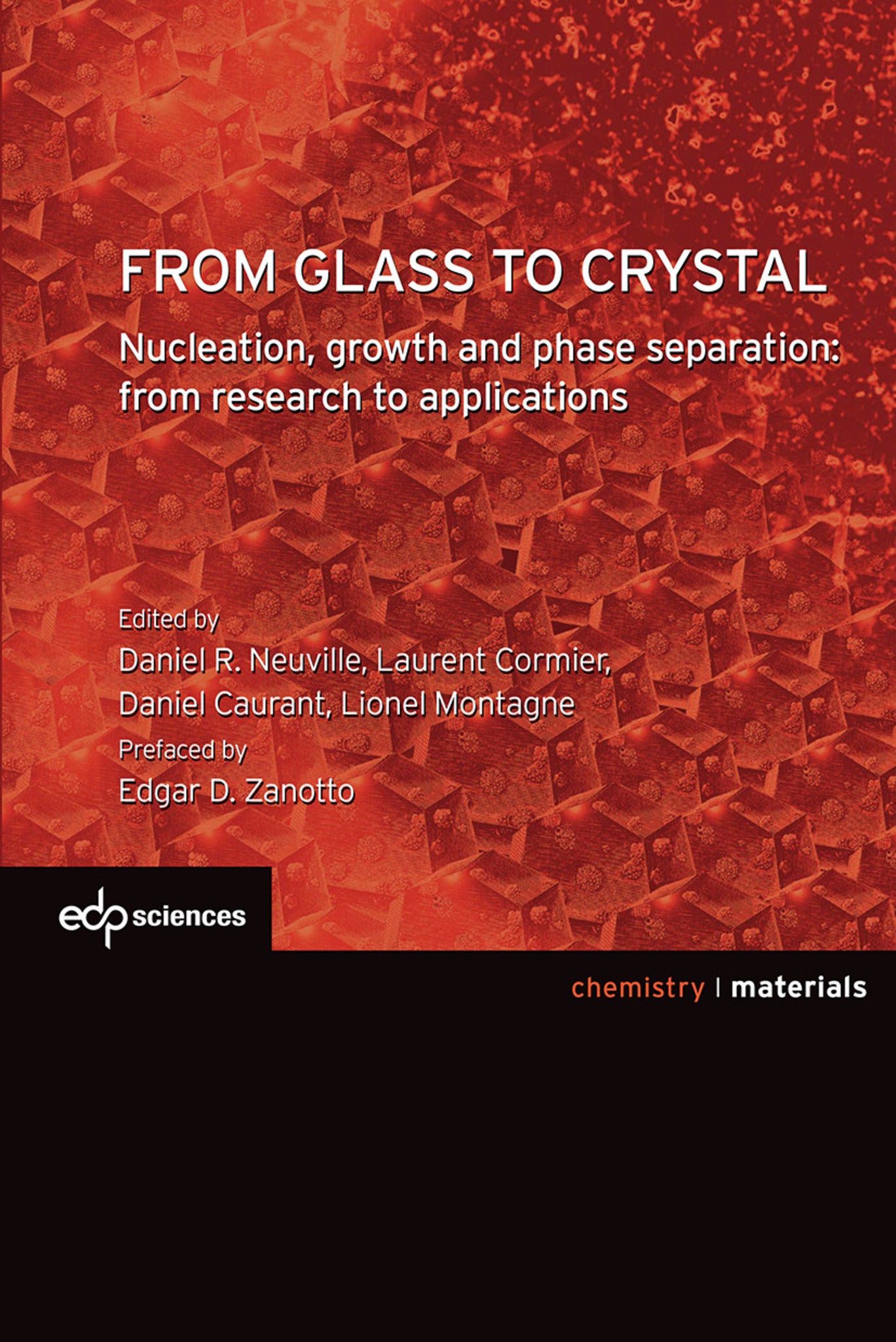 From glass to crystal