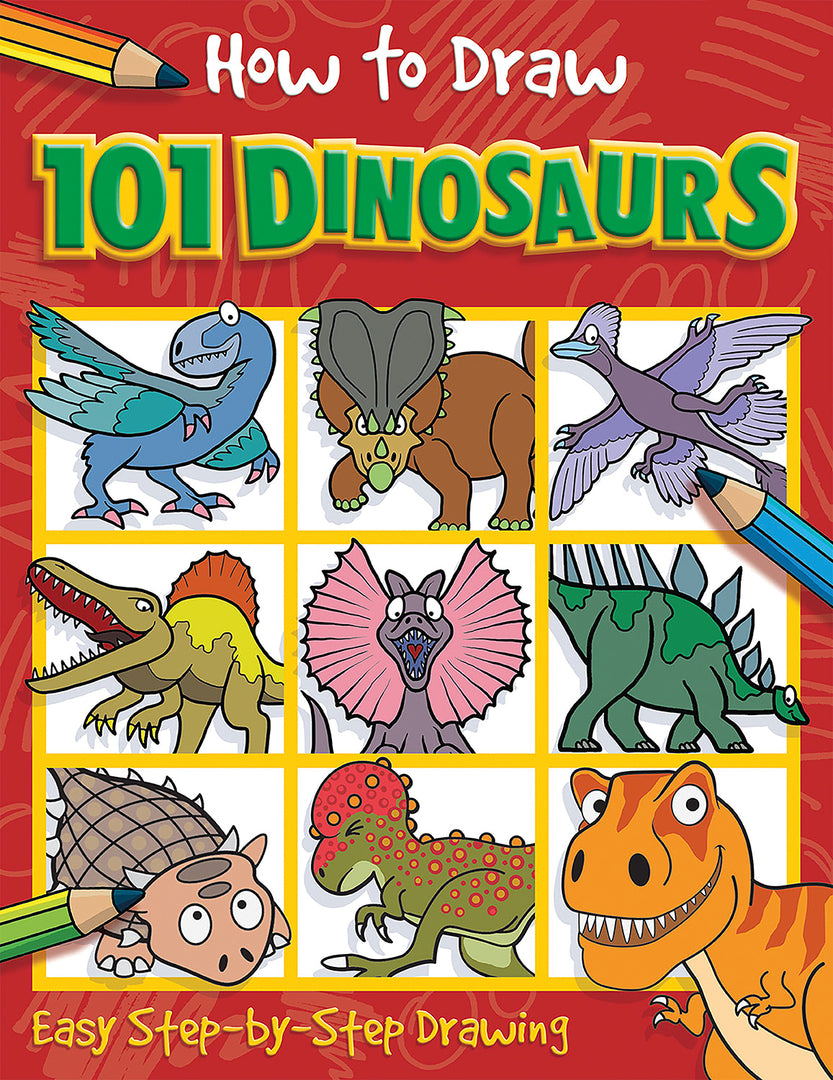 Cover image for How to Draw 101 Dinosaurs ISBN 9781787001817