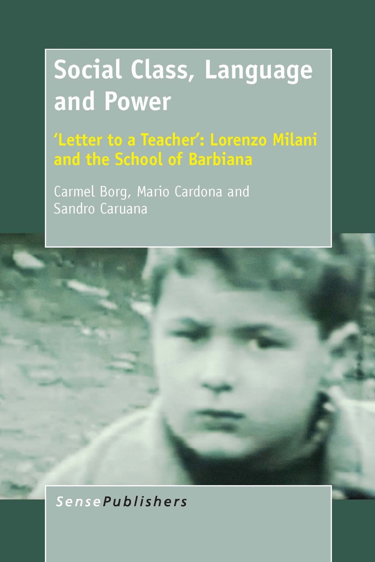 Cover image for Social Class, Language and Power ISBN 9789462094772
