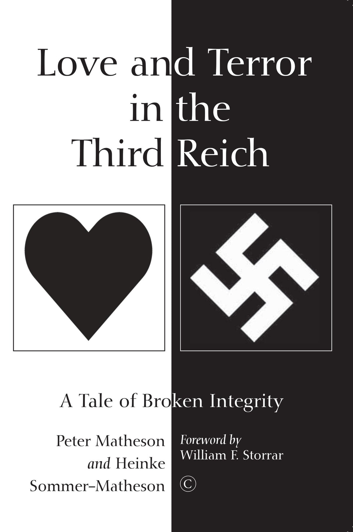 Cover image for Love and Terror in the Third Reich ISBN 9780227177464