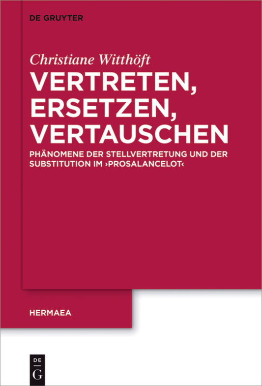 Vertreten, Ersetzen, Vertauschen