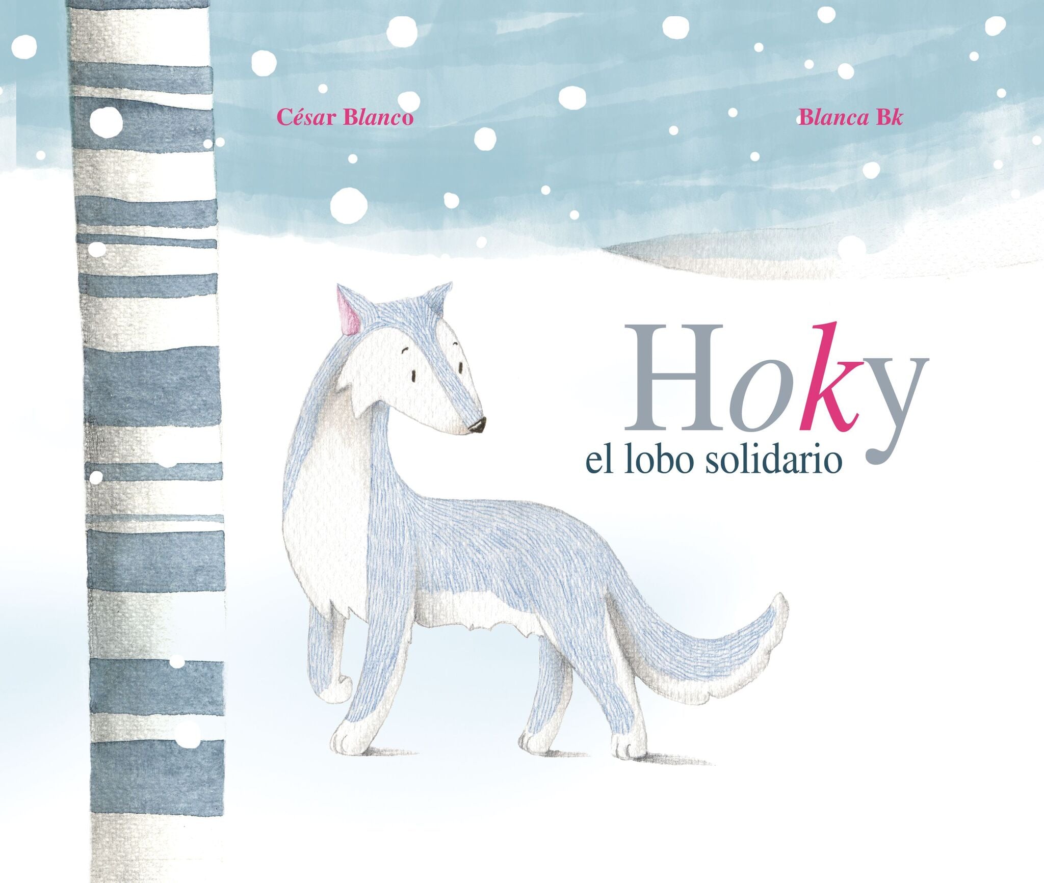 Cover image for Hoky el lobo solidario (Hoky the Caring Wolf) ISBN 9788419464361