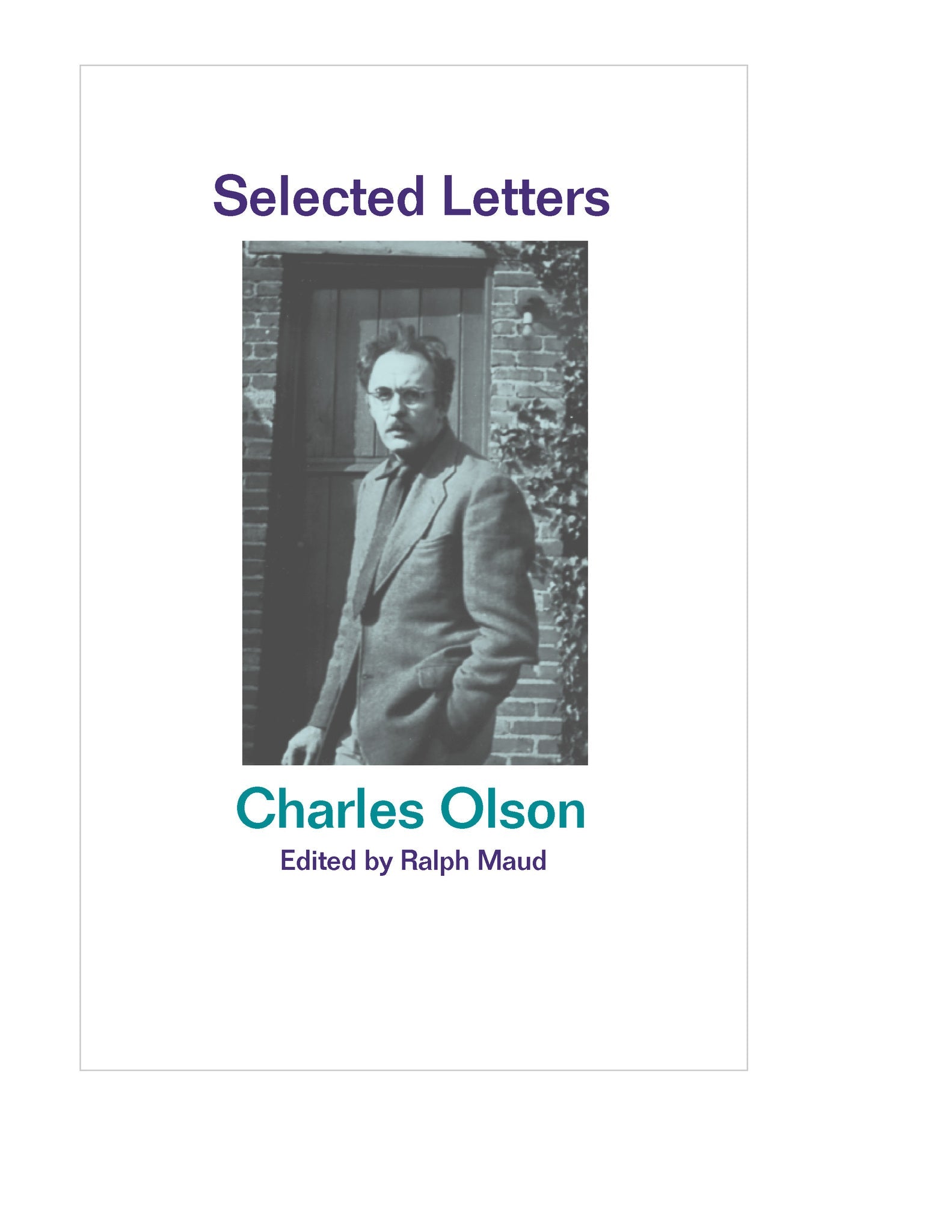 Cover image for Selected Letters ISBN 9780520918009