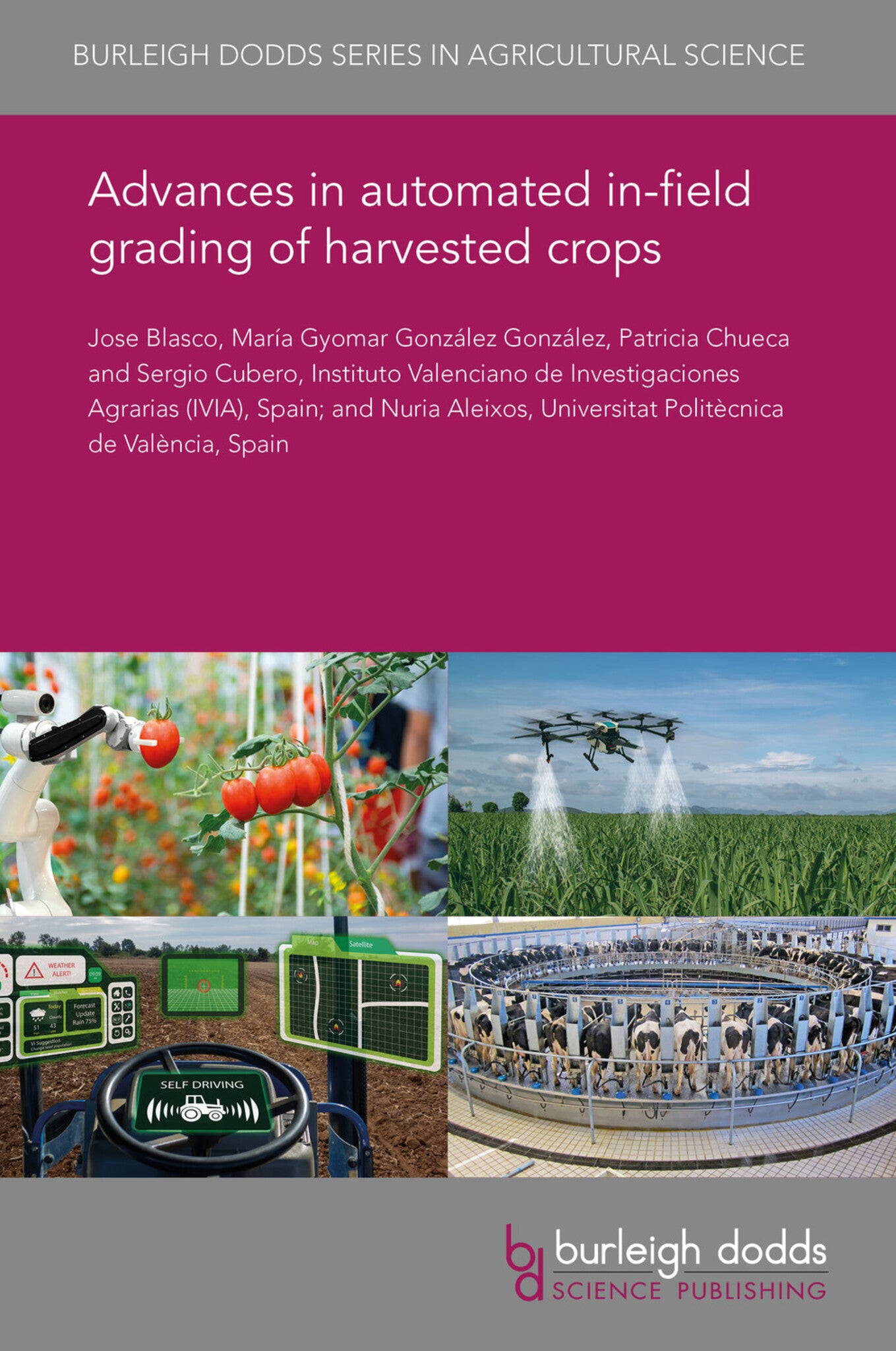 Cover image for Advances in automated in-field grading of harvested crops ISBN 9781838798048