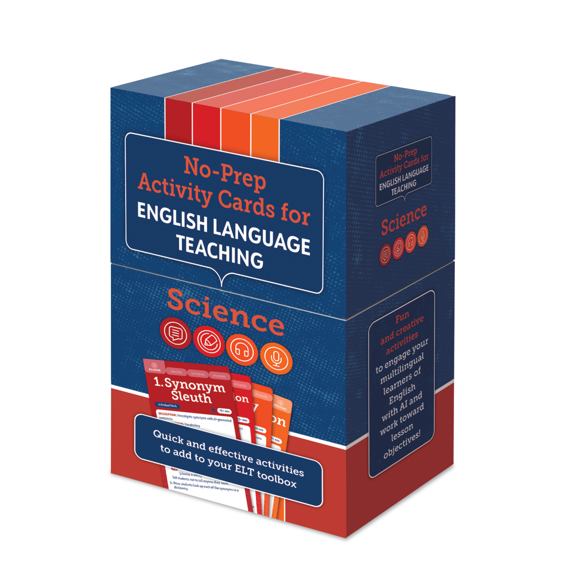 No-Prep Activity Cards for English Language Teaching: Science
