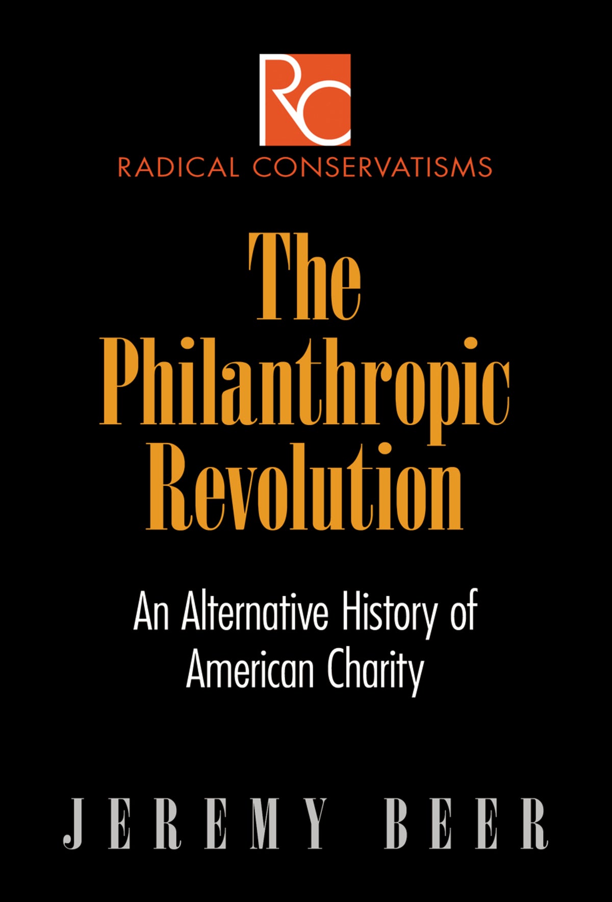 Cover image for The Philanthropic Revolution ISBN 9780812247930