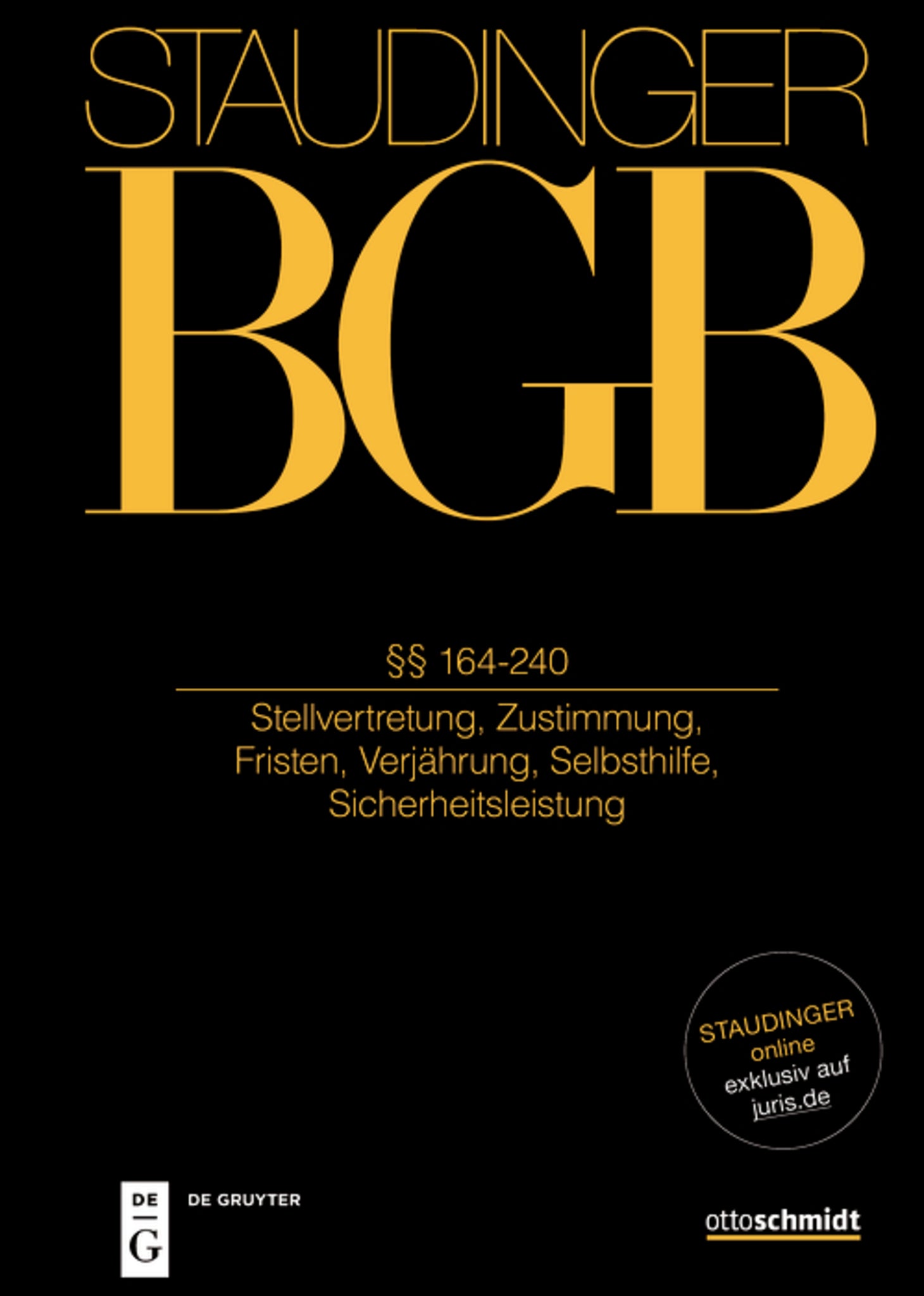 Cover image for §§ 164-240a ISBN 9783805913898