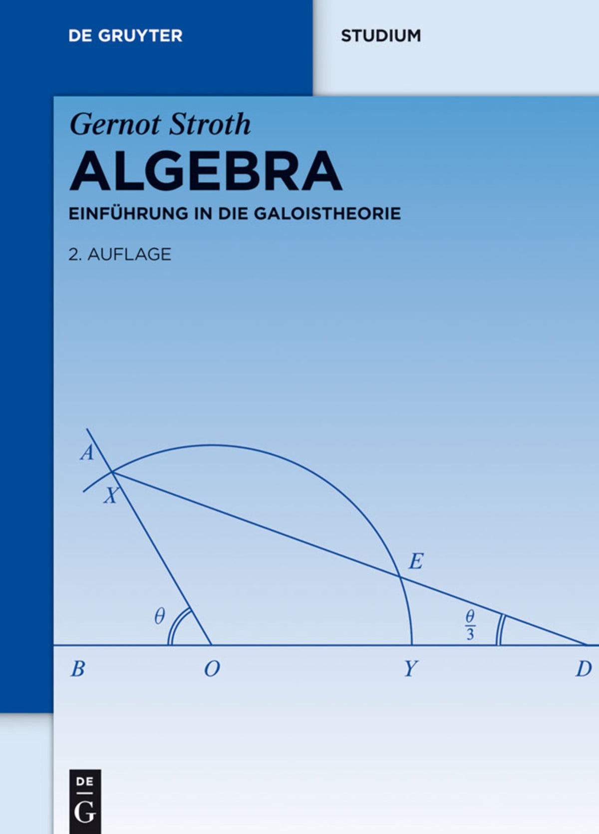 Cover image for Algebra ISBN 9783110290707